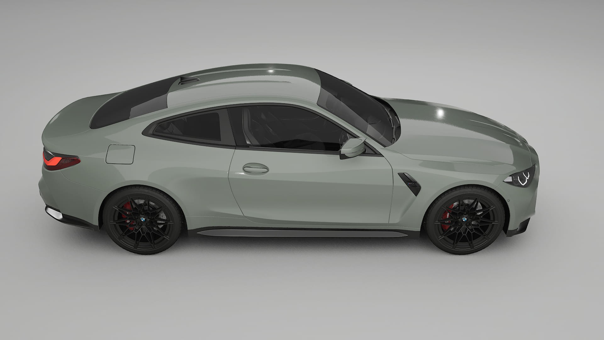 BMW M4 G82 TPU Lackskyddsfilm | SLATE Färgskiftande PPF – Komplett Förskuret Kit