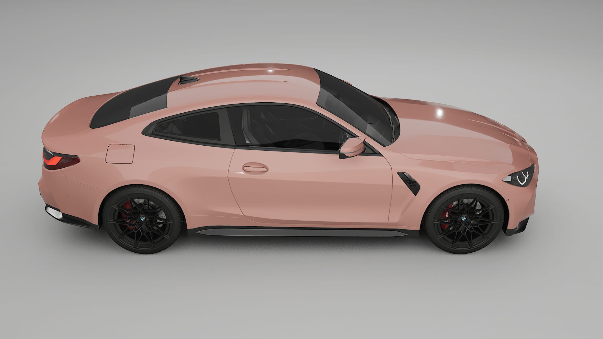 BMW M4 G82 TPU Lackskyddsfilm | BLUSH Färgskiftande PPF – Komplett Förskuret Kit