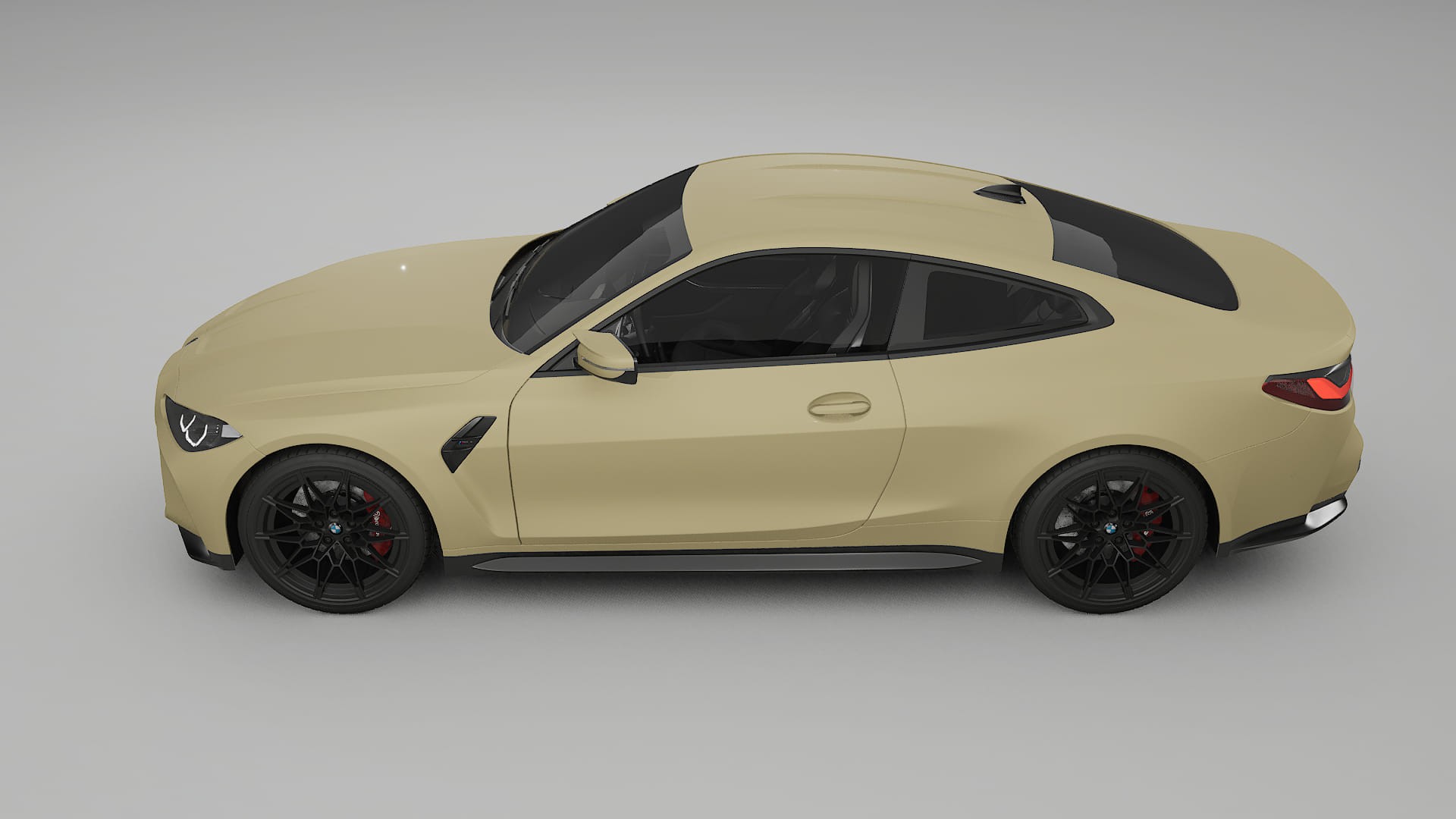 BMW M4 G82 TPU Lackskyddsfilm | SAND Färgskiftande PPF – Komplett Förskuret Kit