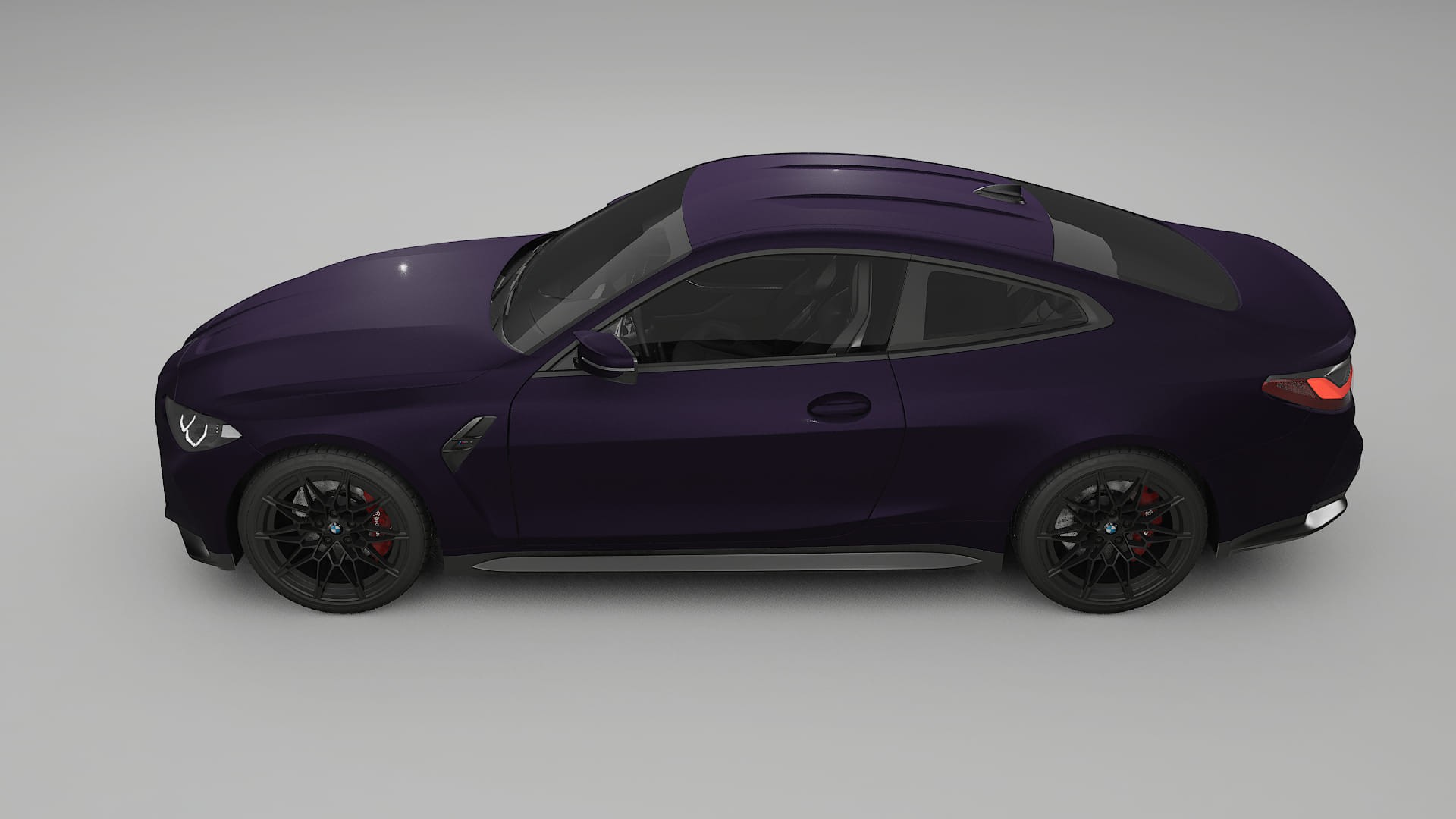 BMW M4 G82 TPU Lackskyddsfilm | VIOLET Färgskiftande PPF – Komplett Förskuret Kit