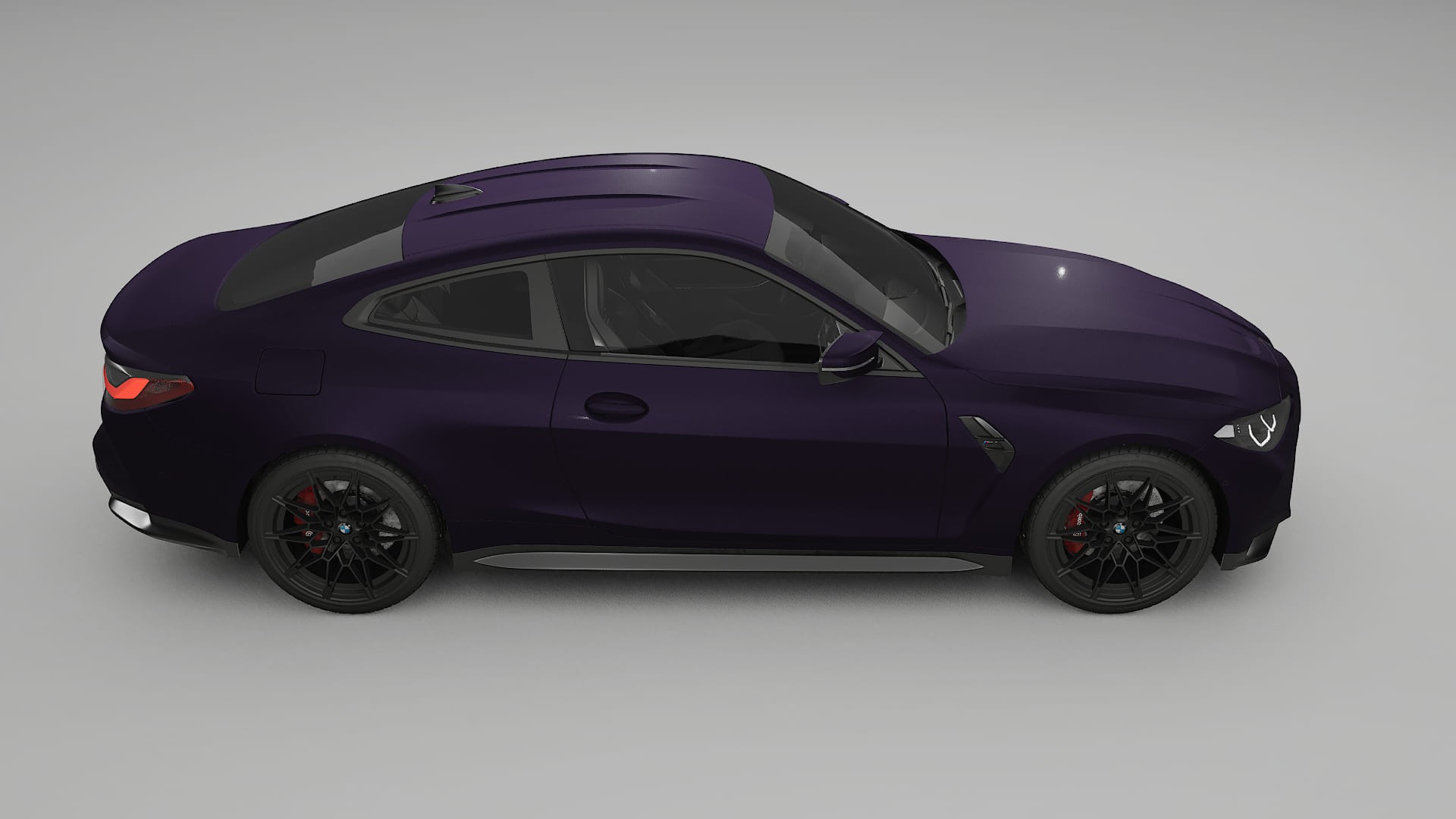 BMW M4 G82 TPU Lackskyddsfilm | VIOLET Färgskiftande PPF – Komplett Förskuret Kit