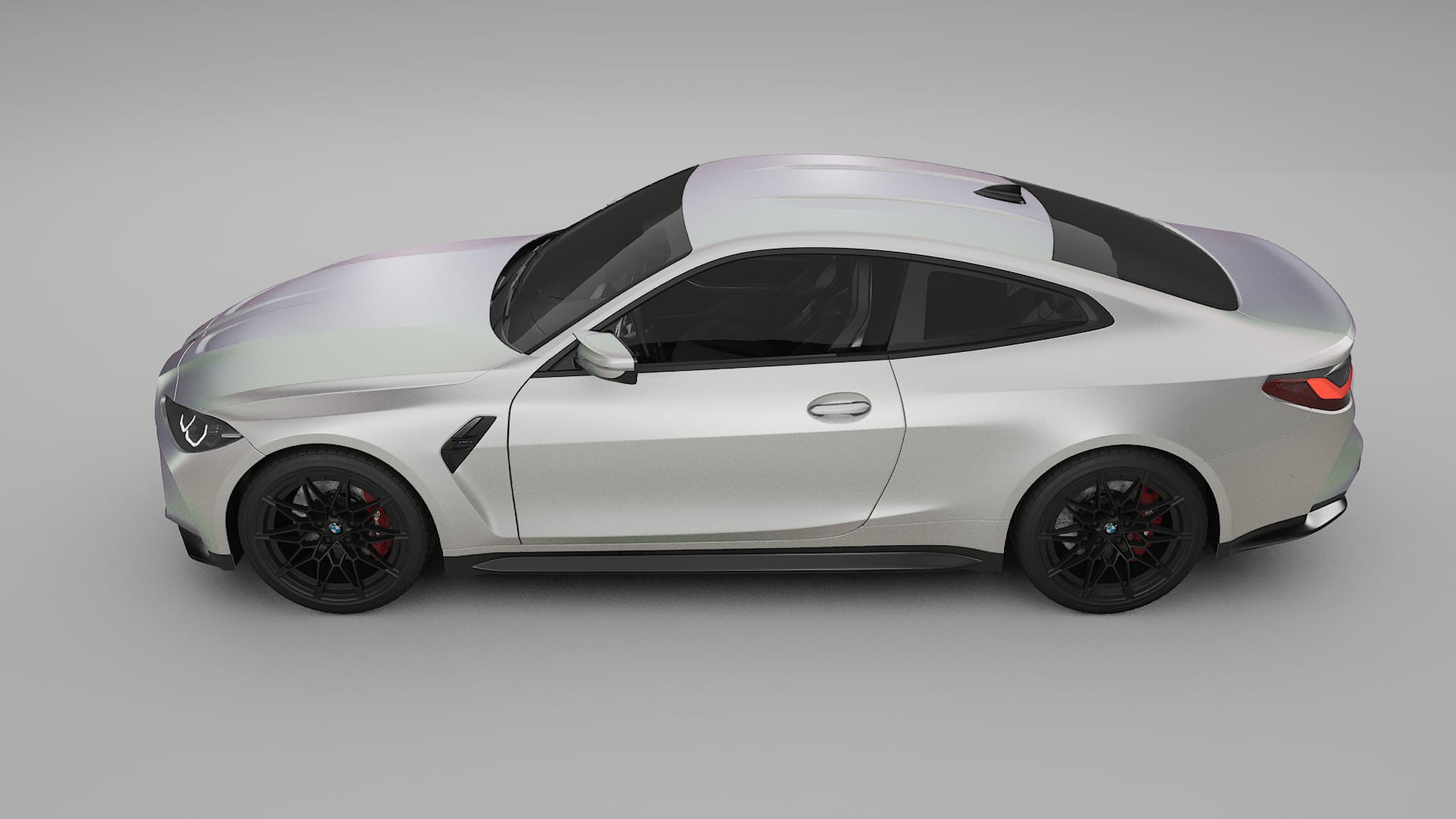 BMW M4 G82 TPU Lackskyddsfilm | NEBULA Färgskiftande PPF – Komplett Förskuret Kit