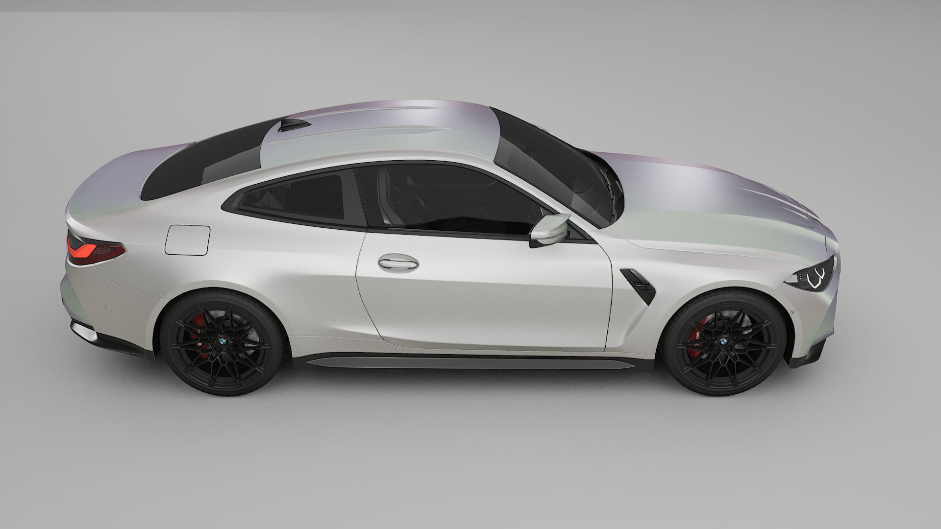 BMW M4 G82 TPU Lackskyddsfilm | NEBULA Färgskiftande PPF – Komplett Förskuret Kit