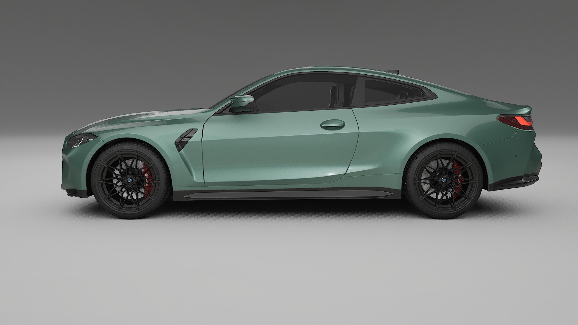 BMW M4 G82 TPU Lackskyddsfilm | EVERGREEN Färgskiftande PPF – Komplett Förskuret Kit