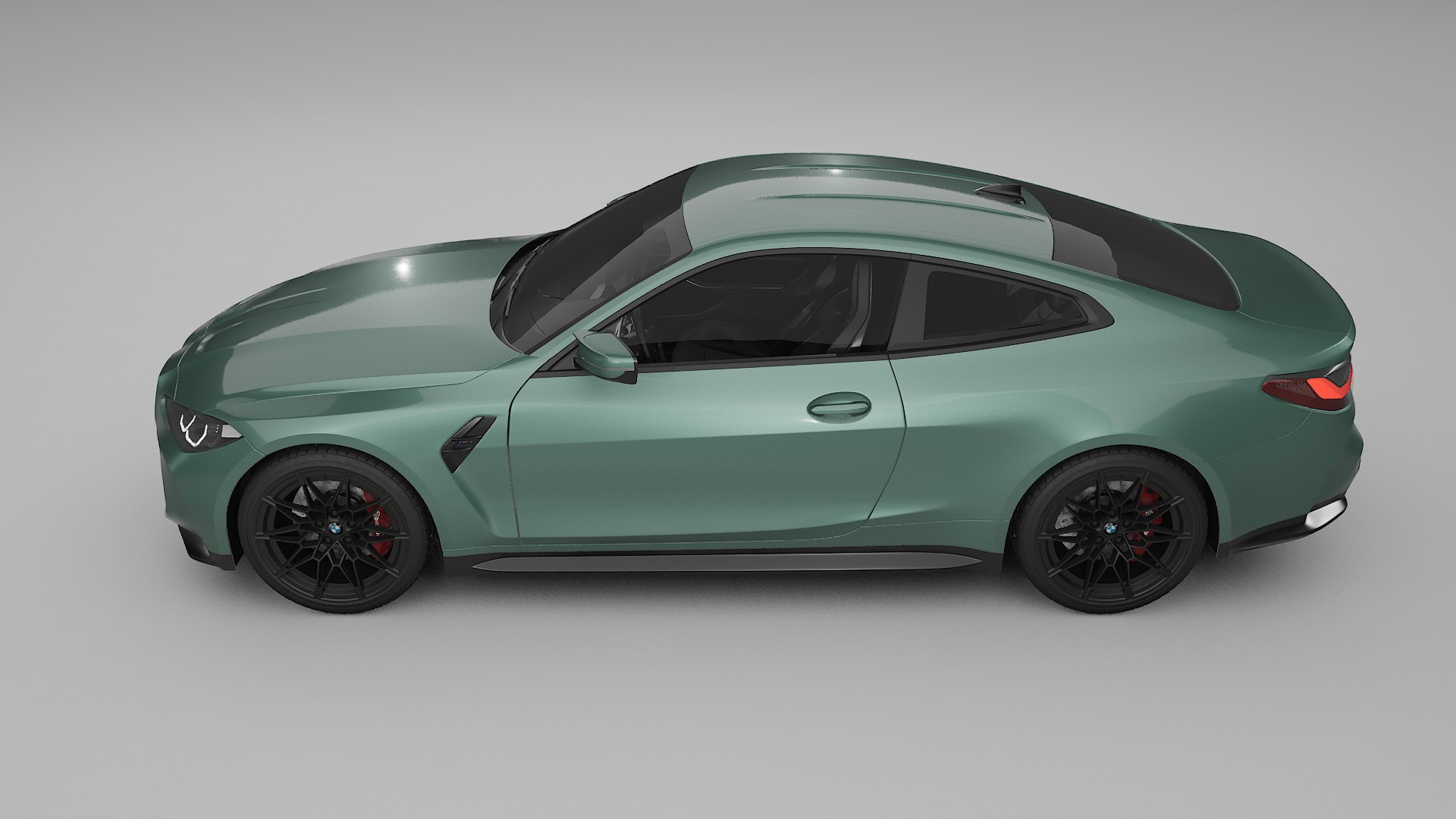 BMW M4 G82 TPU Lackskyddsfilm | EVERGREEN Färgskiftande PPF – Komplett Förskuret Kit