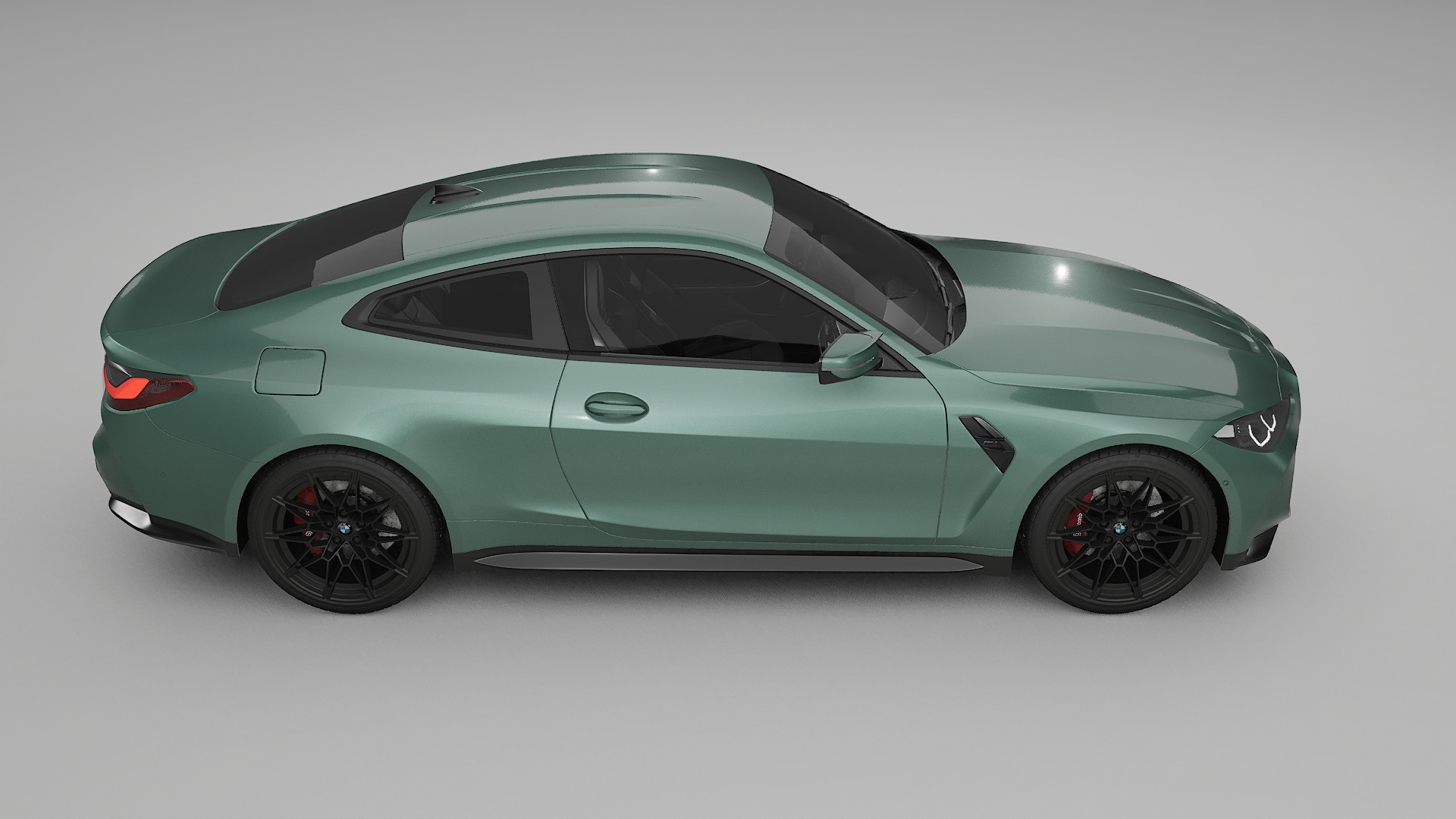 BMW M4 G82 TPU Lackskyddsfilm | EVERGREEN Färgskiftande PPF – Komplett Förskuret Kit