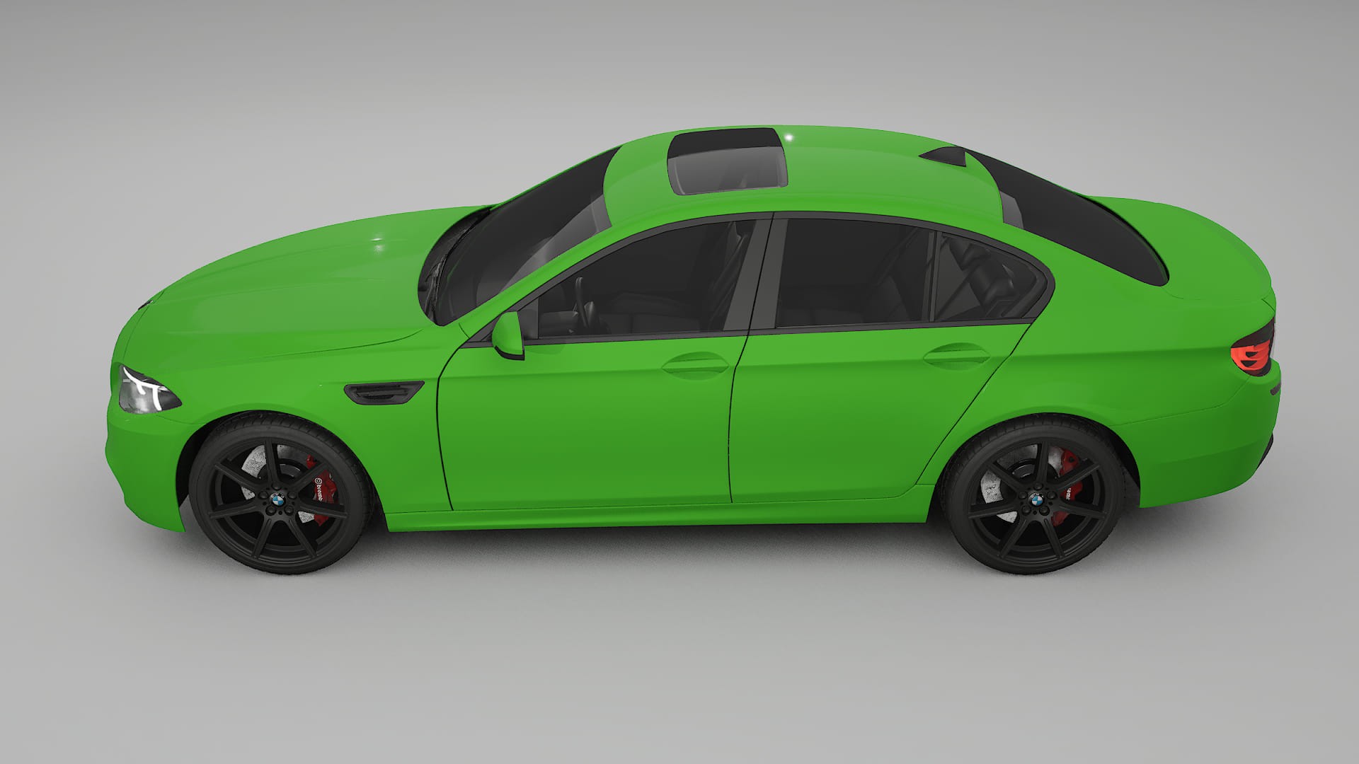 BMW M5 F10 TPU Lackskyddsfilm | VENOM Färgskiftande PPF – Komplett Förskuret Kit