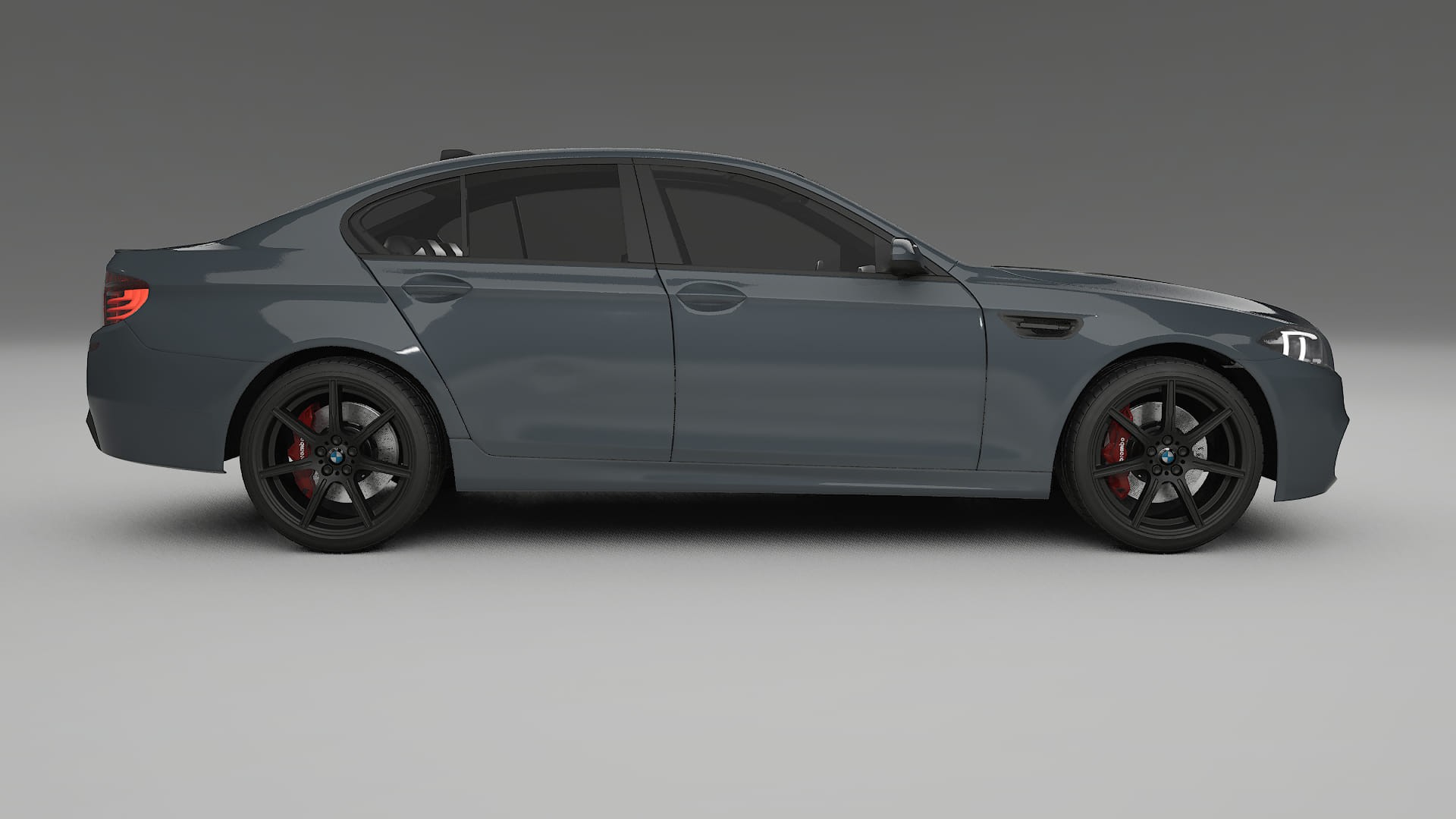 BMW M5 F10 TPU Lackskyddsfilm | GRANITE Färgskiftande PPF – Komplett Förskuret Kit