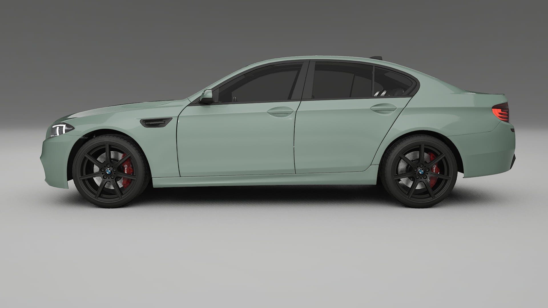 BMW M5 F10 TPU Lackskyddsfilm | CINDER Färgskiftande PPF – Komplett Förskuret Kit