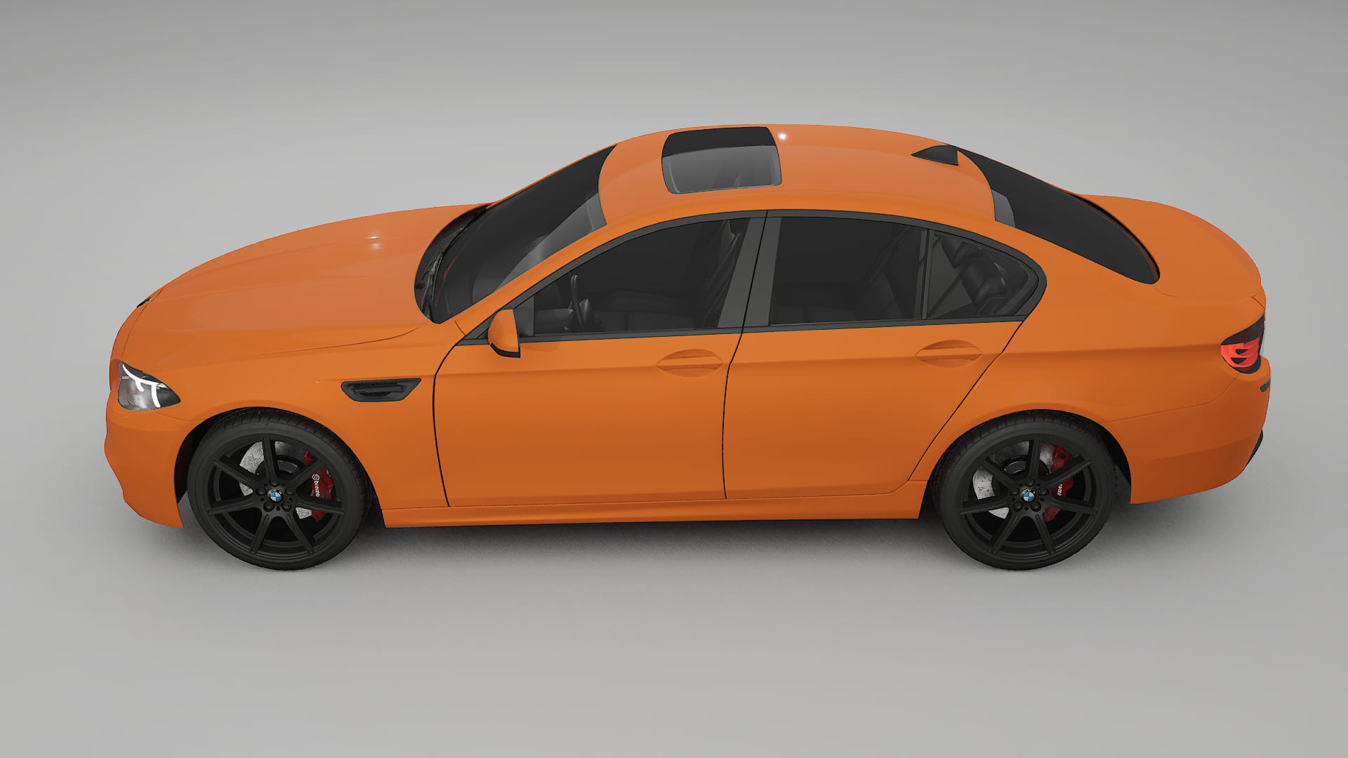 BMW M5 F10 TPU Lackskyddsfilm | ROCKET Färgskiftande PPF – Komplett Förskuret Kit