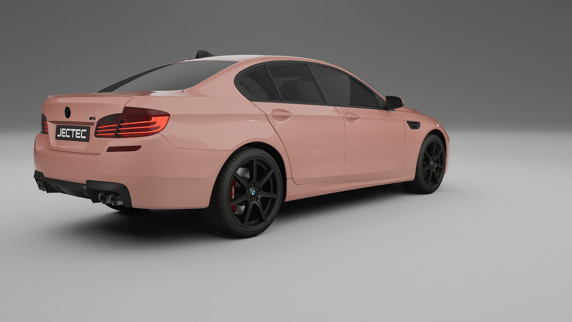 BMW M5 F10 TPU Lackskyddsfilm | BLUSH Färgskiftande PPF – Komplett Förskuret Kit