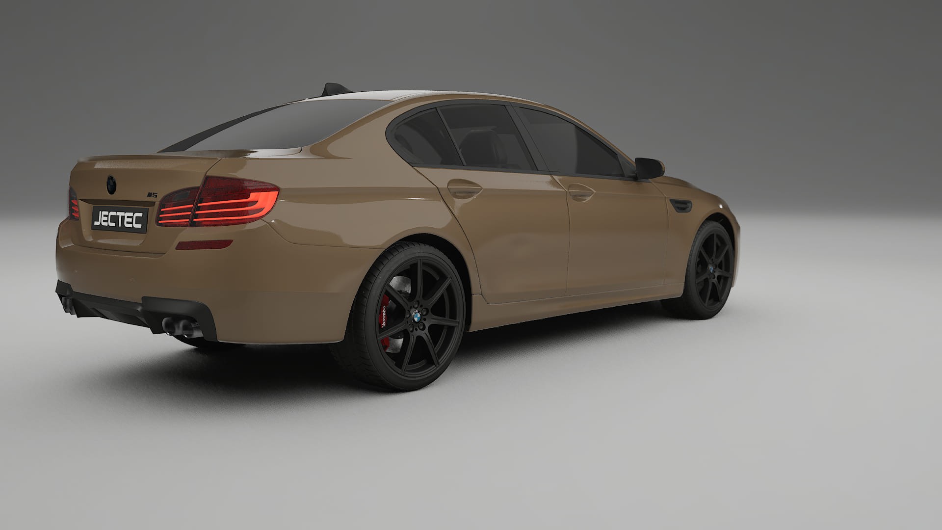 BMW M5 F10 TPU Lackskyddsfilm | SAHARA Färgskiftande PPF – Komplett Förskuret Kit