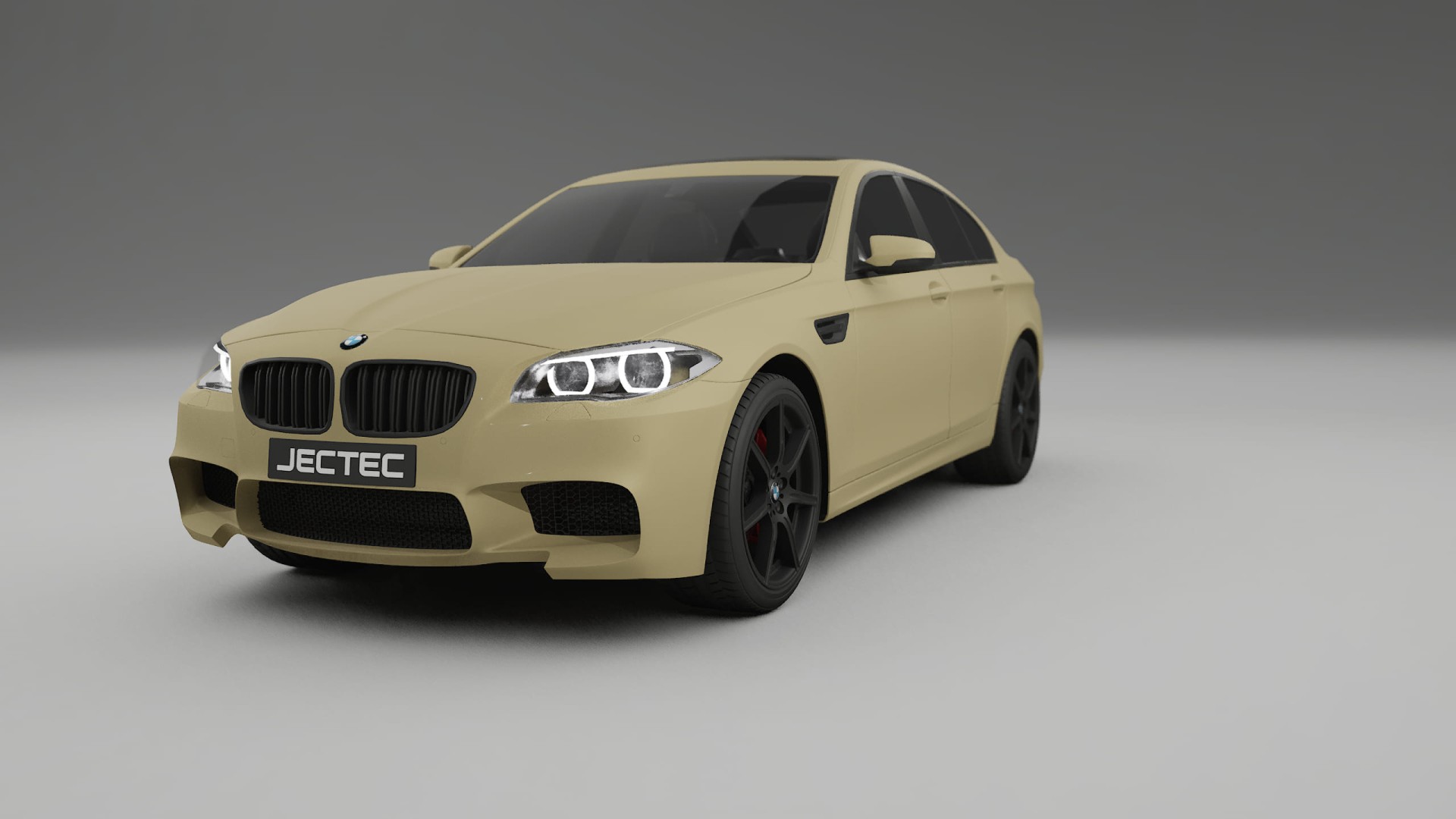 BMW M5 F10 TPU Lackskyddsfilm | SAND Färgskiftande PPF – Komplett Förskuret Kit