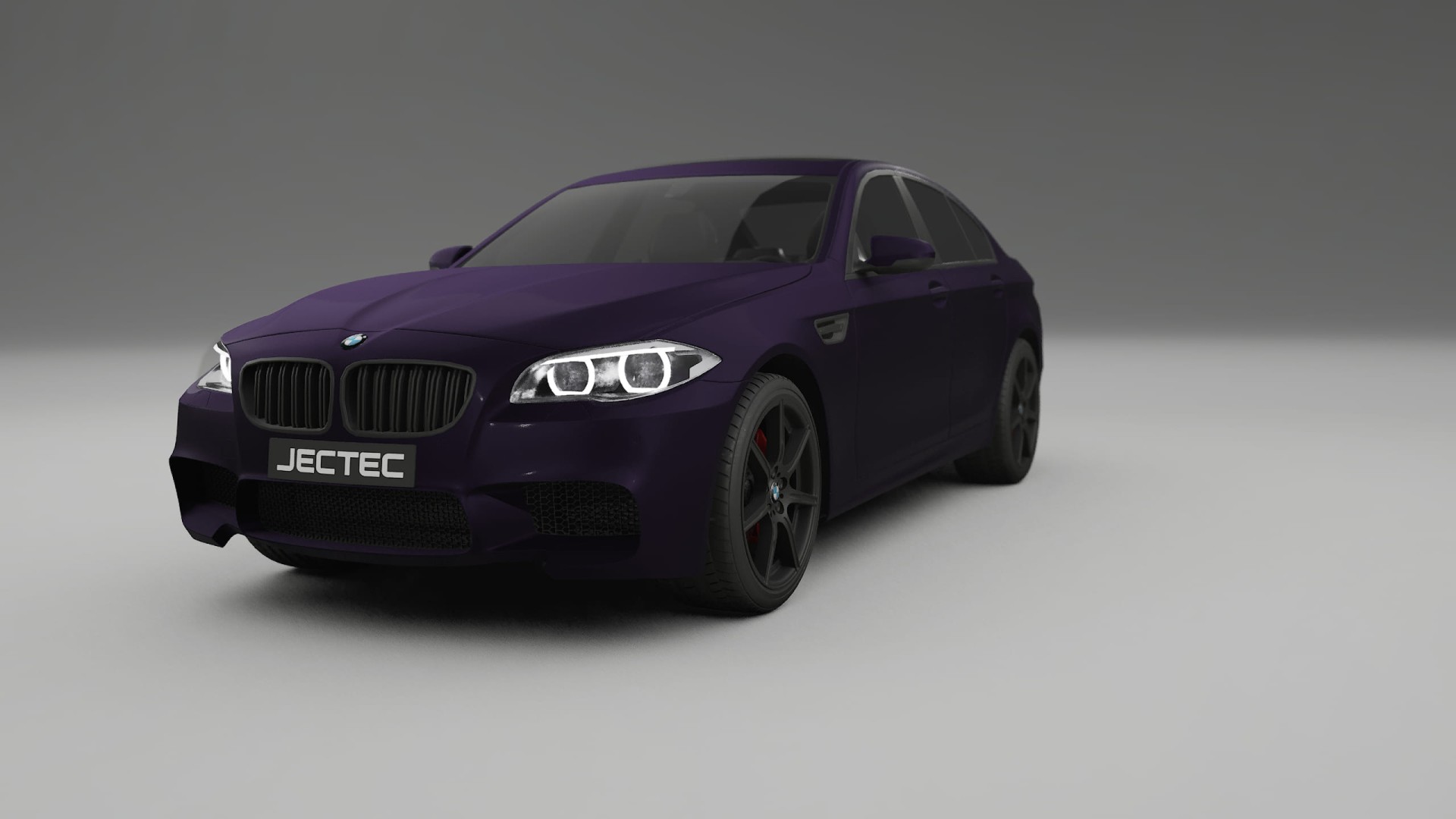 BMW M5 F10 TPU Lackskyddsfilm | VIOLET Färgskiftande PPF – Komplett Förskuret Kit