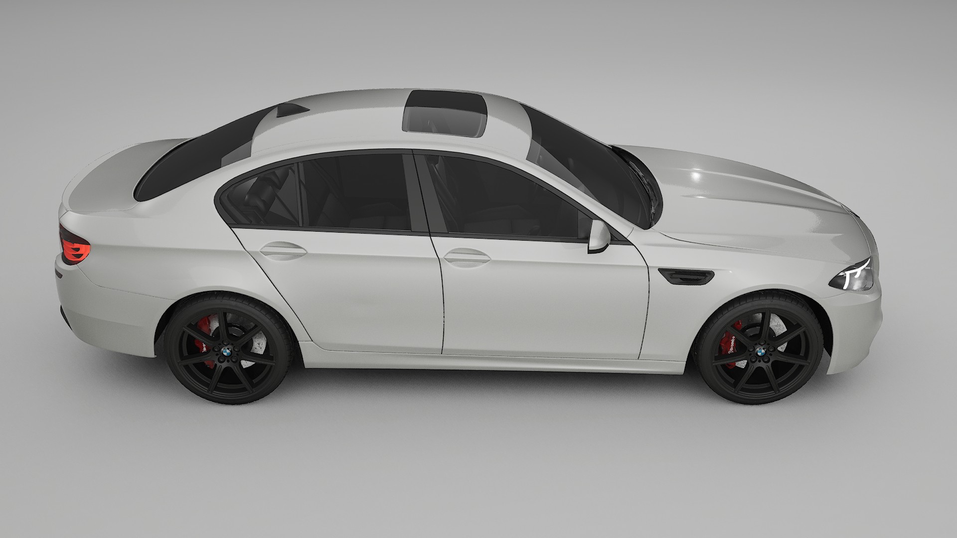 BMW M5 F10 TPU Lackskyddsfilm | PEARL Färgskiftande PPF – Komplett Förskuret Kit
