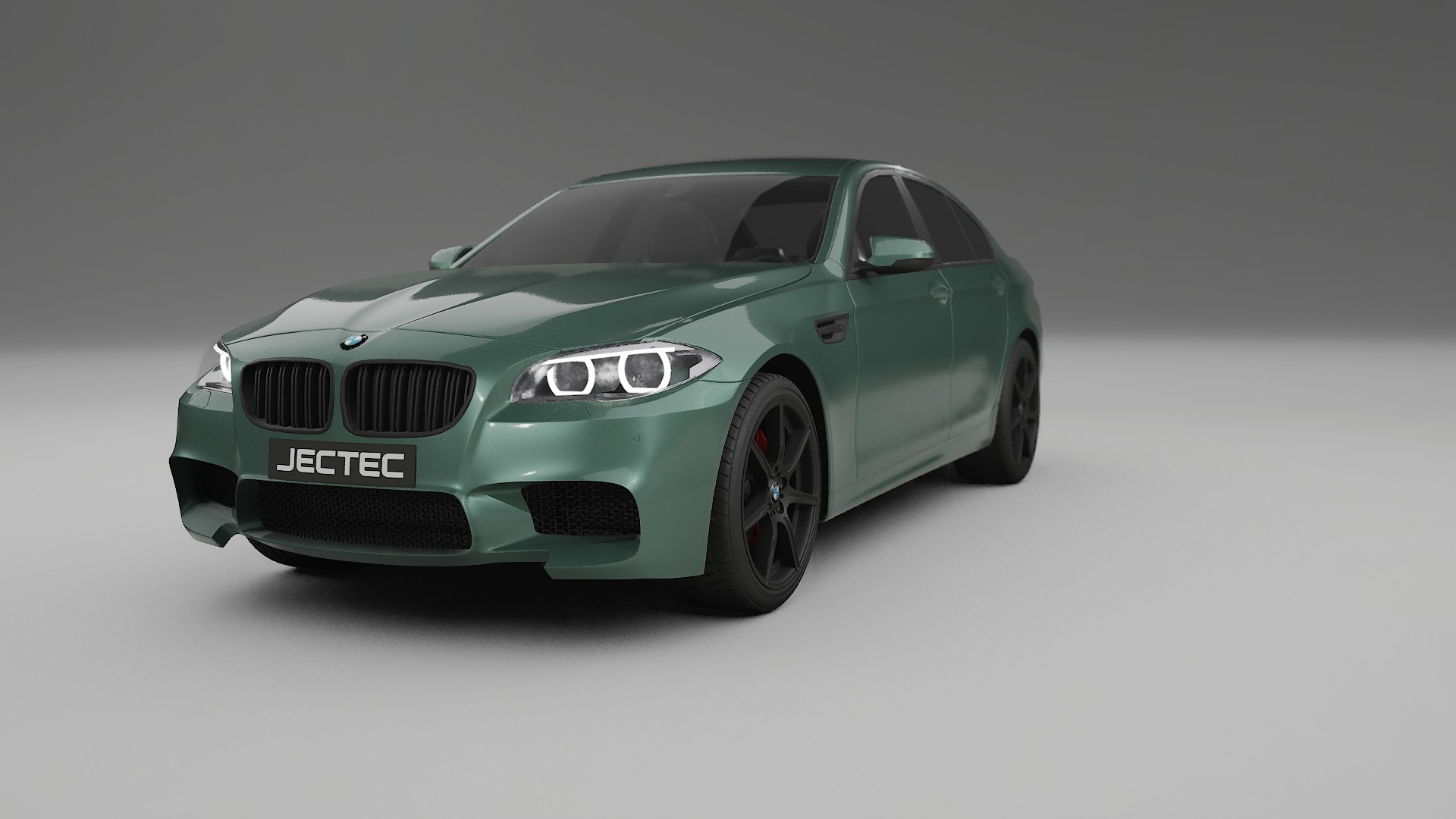 BMW M5 F10 TPU Lackskyddsfilm | EVERGREEN Färgskiftande PPF – Komplett Förskuret Kit