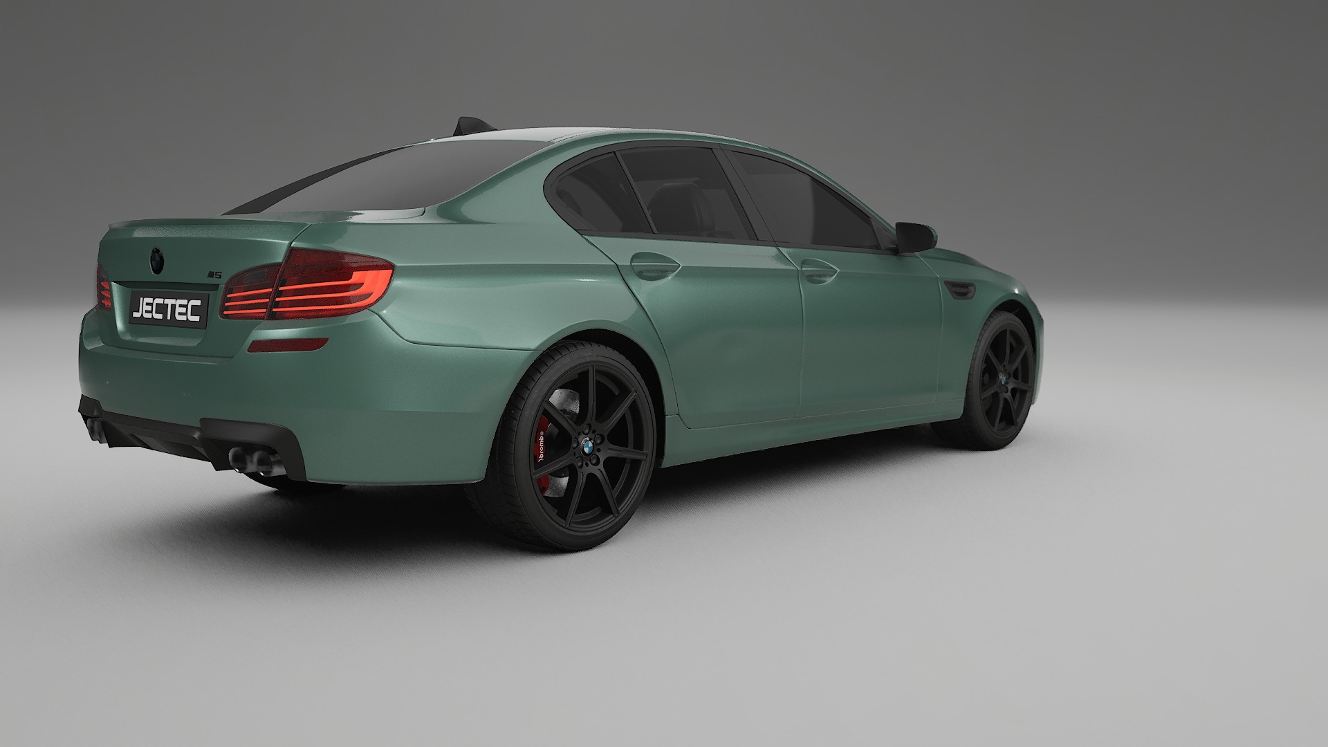 BMW M5 F10 TPU Lackskyddsfilm | EVERGREEN Färgskiftande PPF – Komplett Förskuret Kit