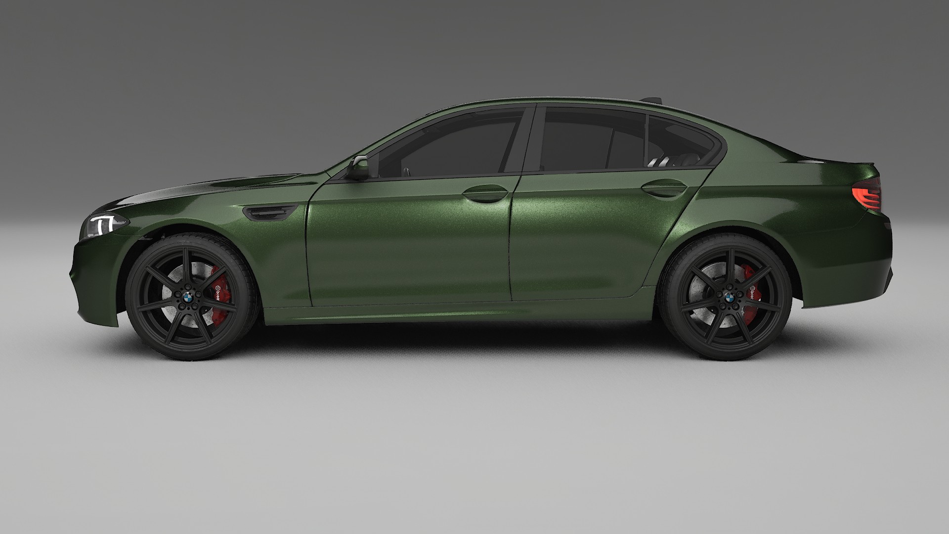 BMW M5 F10 TPU Lackskyddsfilm | LAGOON Färgskiftande PPF – Komplett Förskuret Kit