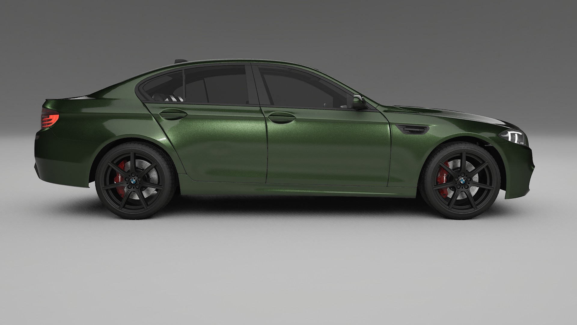 BMW M5 F10 TPU Lackskyddsfilm | LAGOON Färgskiftande PPF – Komplett Förskuret Kit