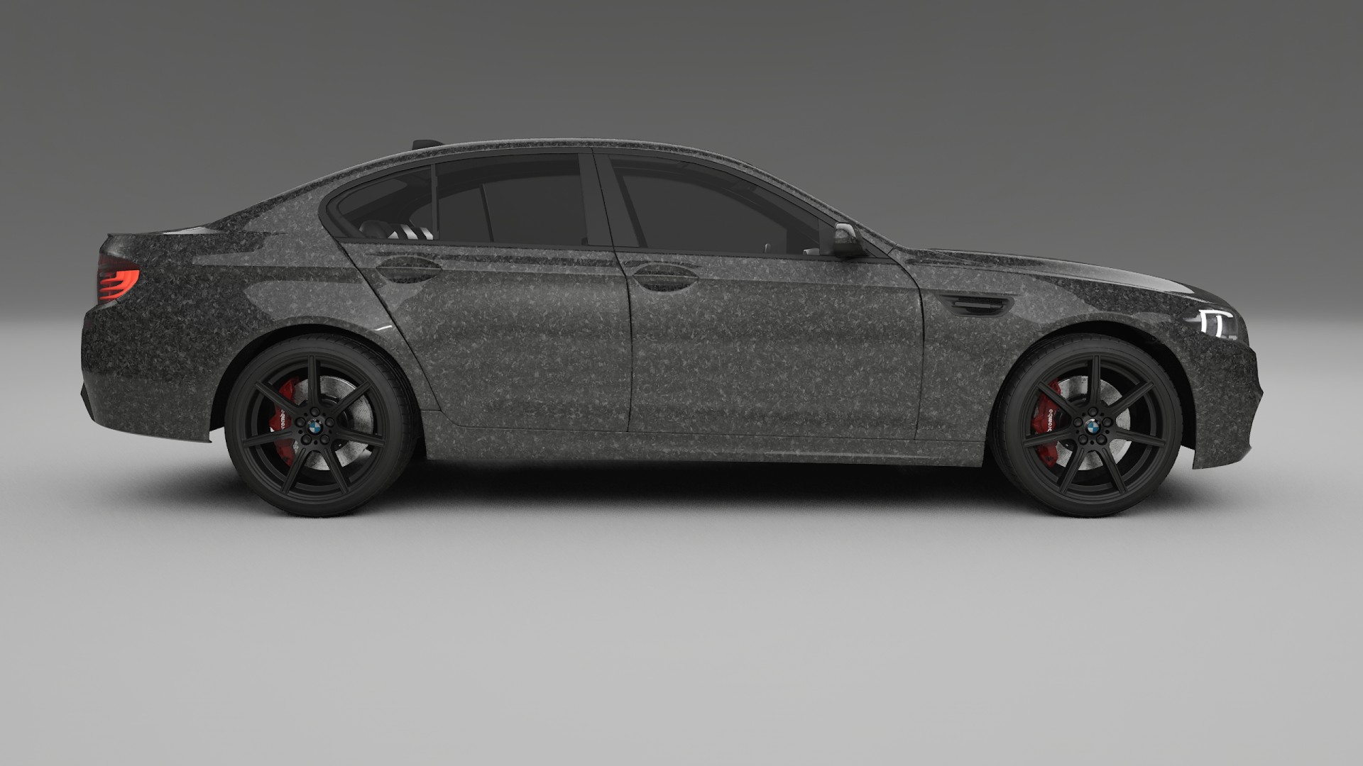 BMW M5 F10 TPU Lackskyddsfilm | FORGED S Färgskiftande PPF – Komplett Förskuret Kit