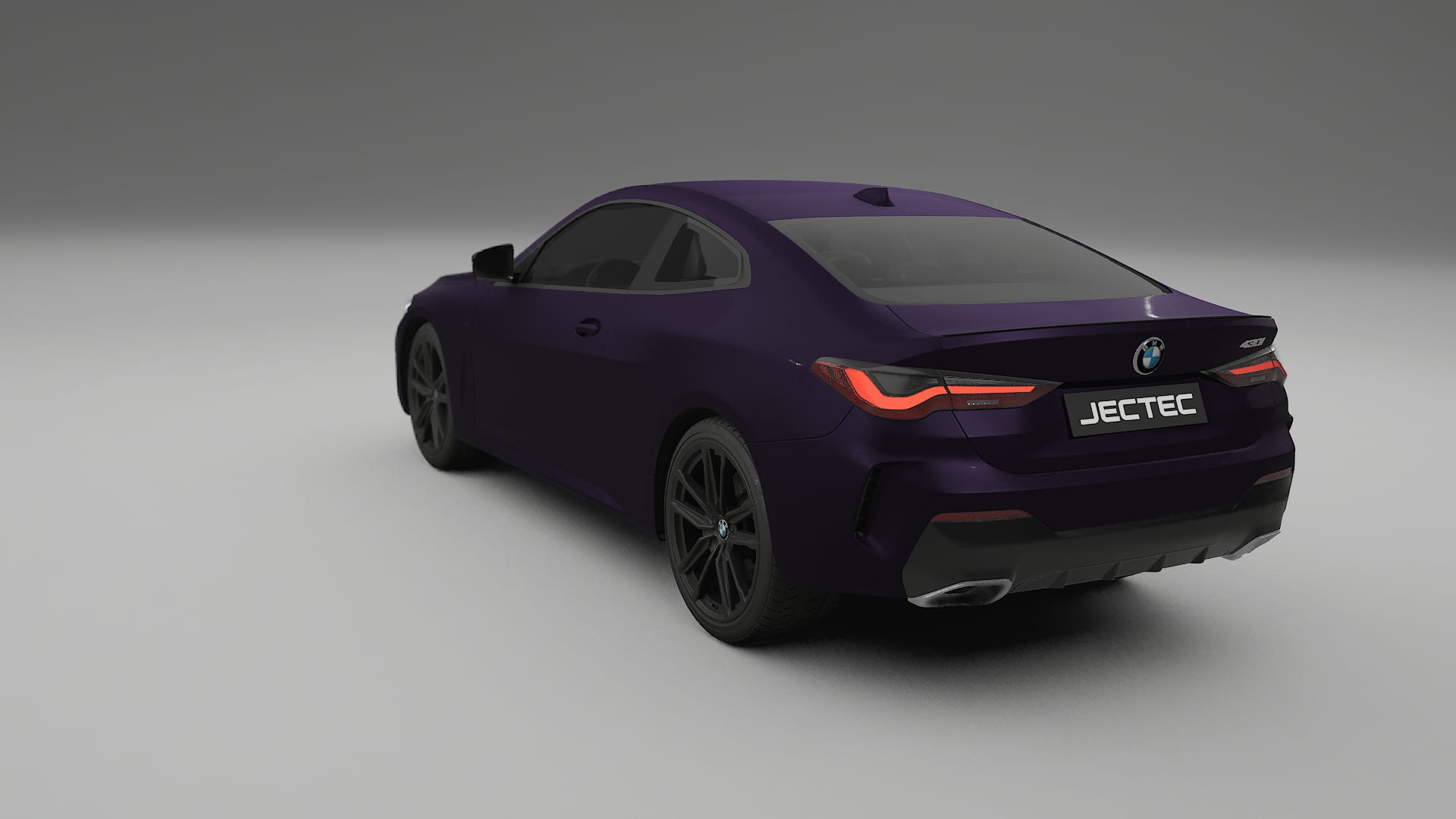 BMW M440i G26 TPU Lackskyddsfilm | VIOLET Färgskiftande PPF – Komplett Förskuret Kit