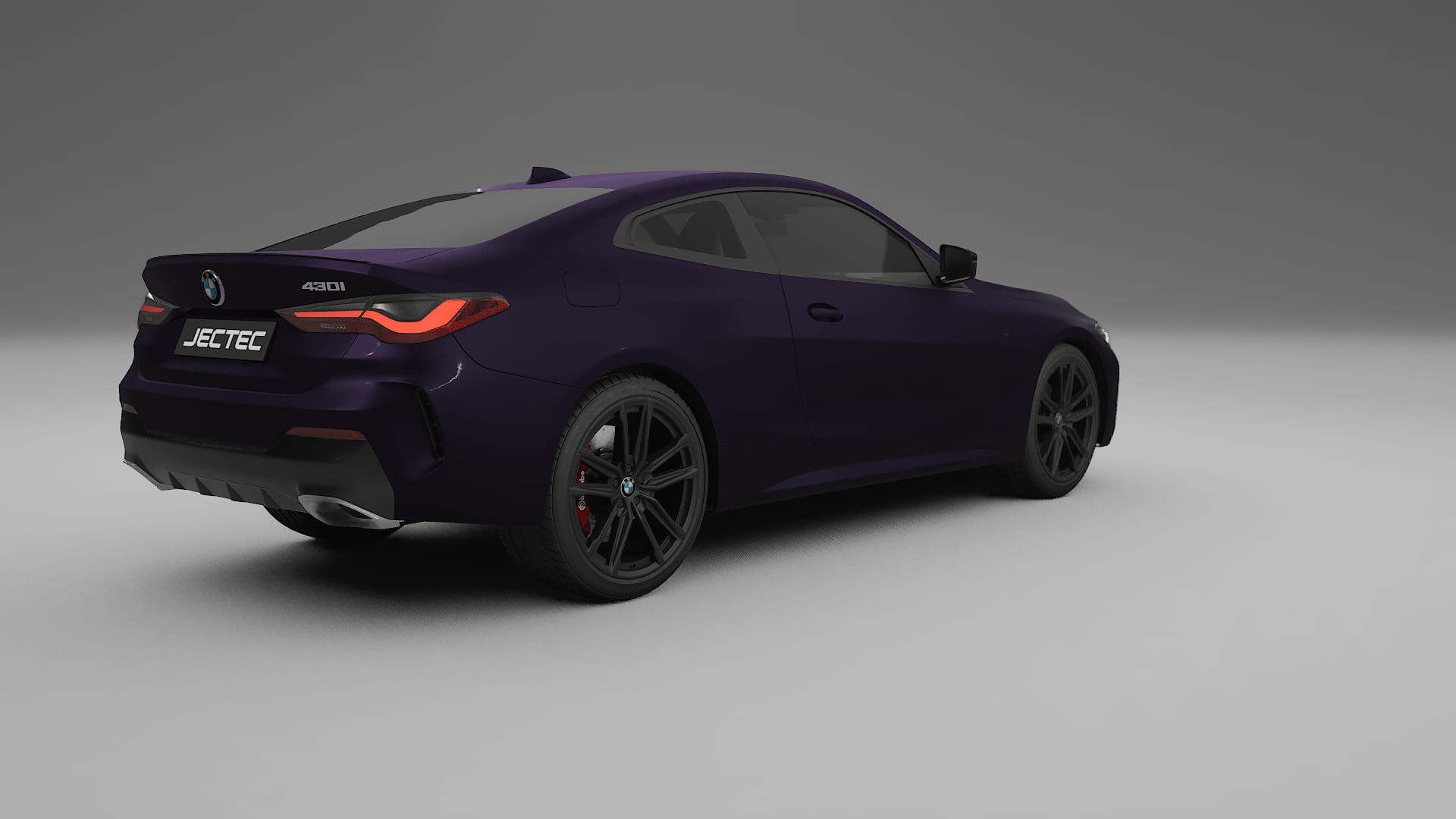 BMW M440i G26 TPU Lackskyddsfilm | VIOLET Färgskiftande PPF – Komplett Förskuret Kit