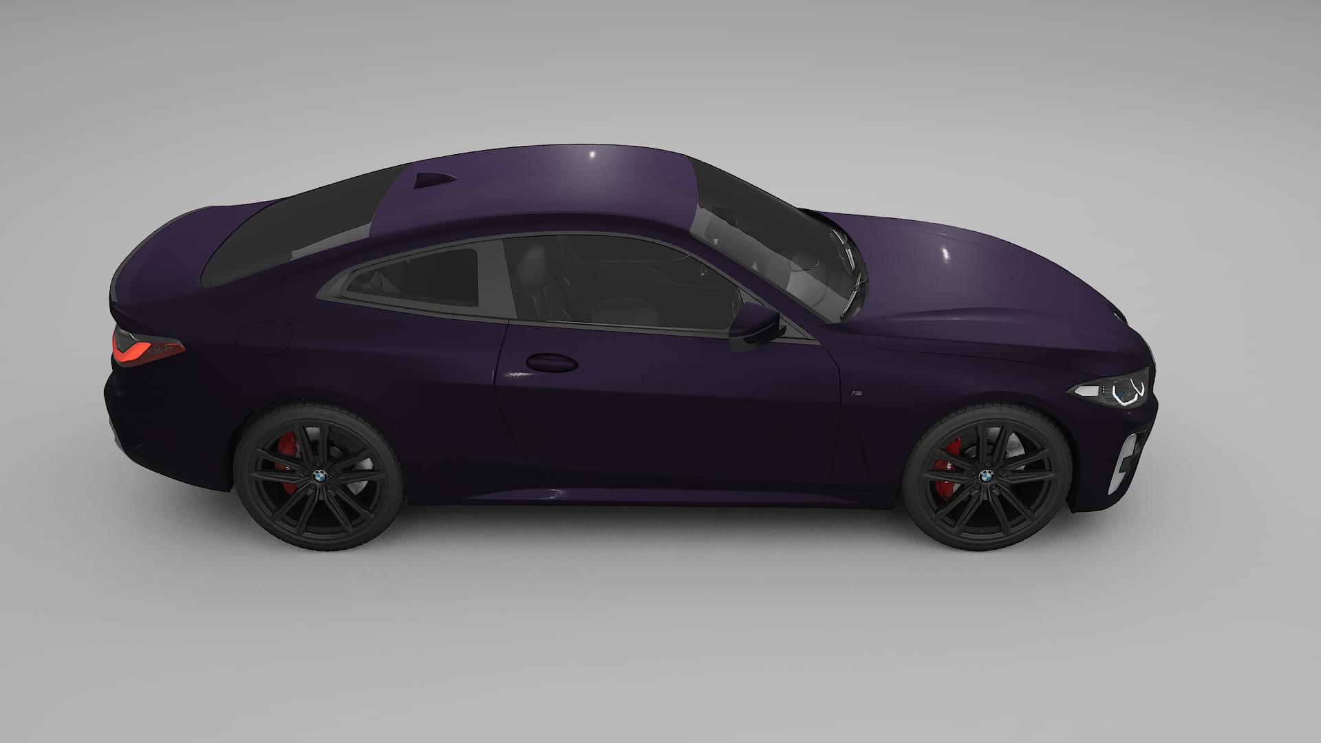 BMW M440i G26 TPU Lackskyddsfilm | VIOLET Färgskiftande PPF – Komplett Förskuret Kit