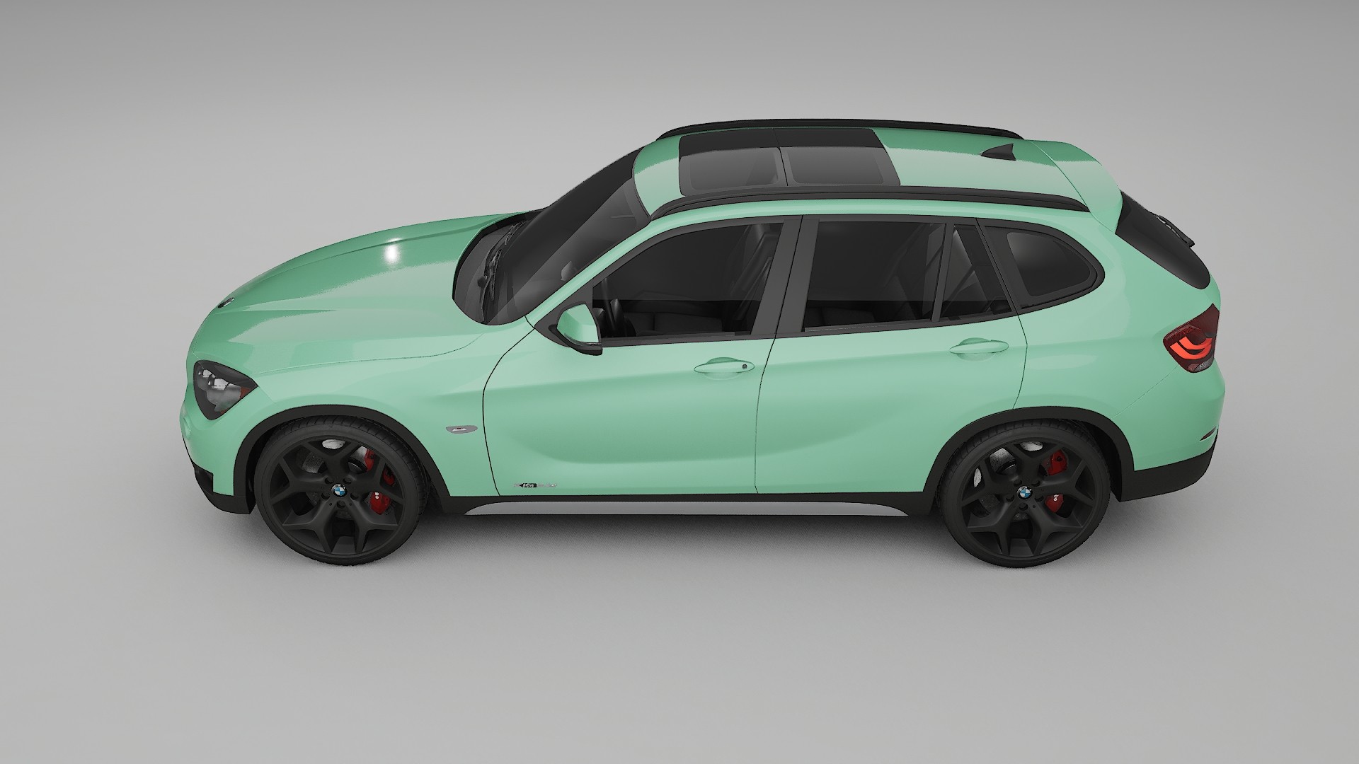 BMW X1 E84 TPU Lackskyddsfilm | DUSTY Färgskiftande PPF – Komplett Förskuret Kit