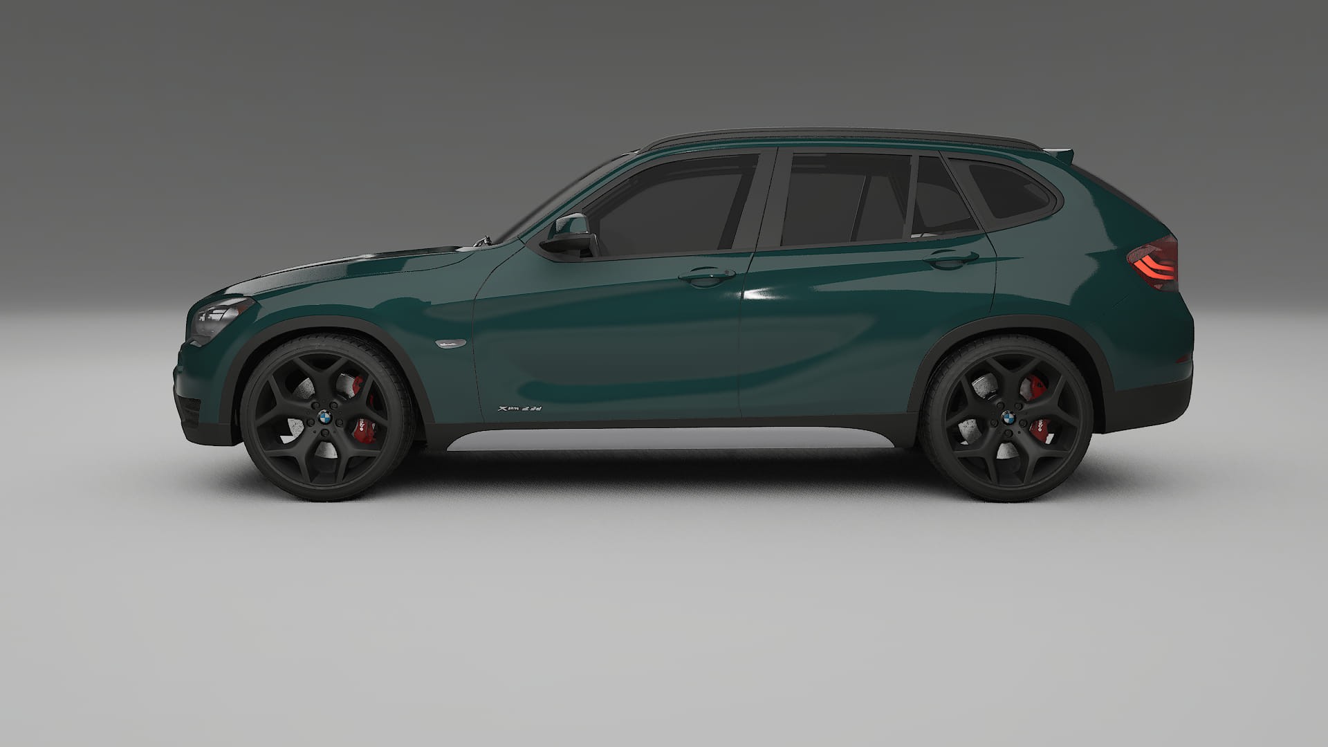 BMW X1 E84 TPU Lackskyddsfilm | INFERNO Färgskiftande PPF – Komplett Förskuret Kit