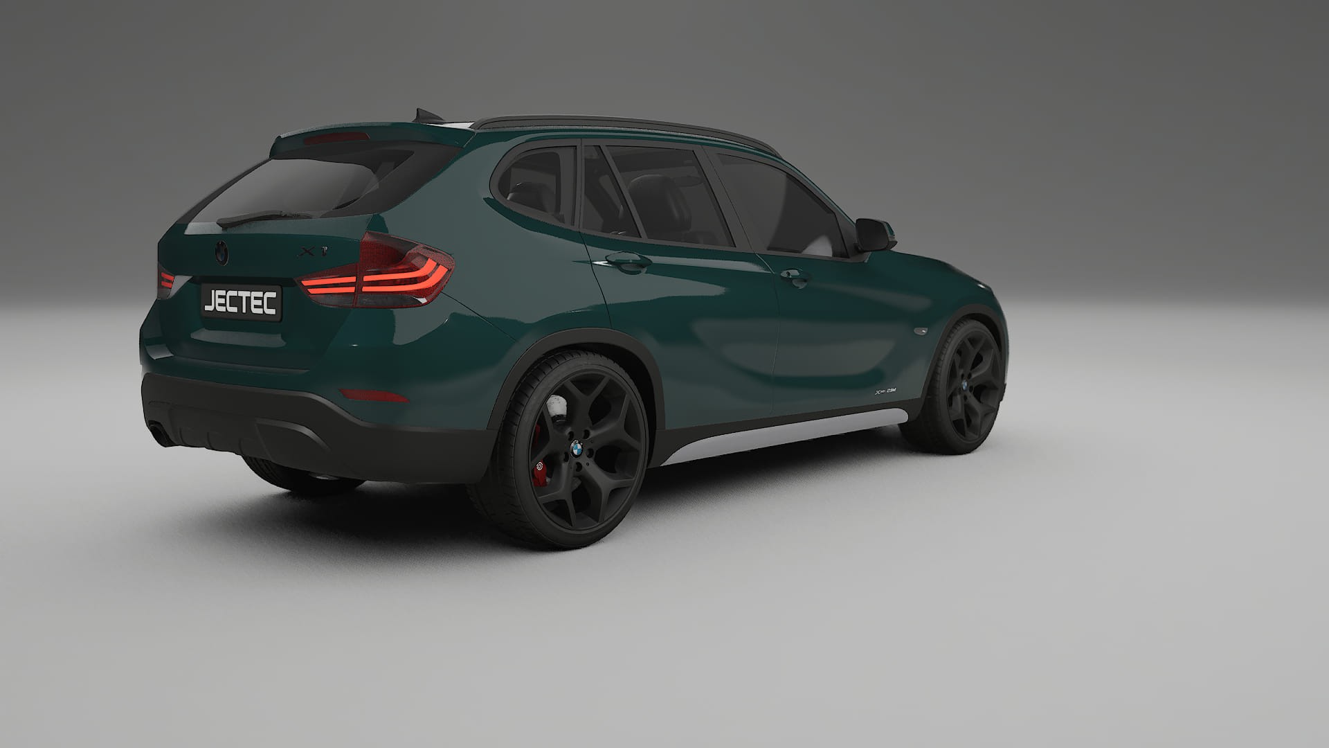 BMW X1 E84 TPU Lackskyddsfilm | INFERNO Färgskiftande PPF – Komplett Förskuret Kit