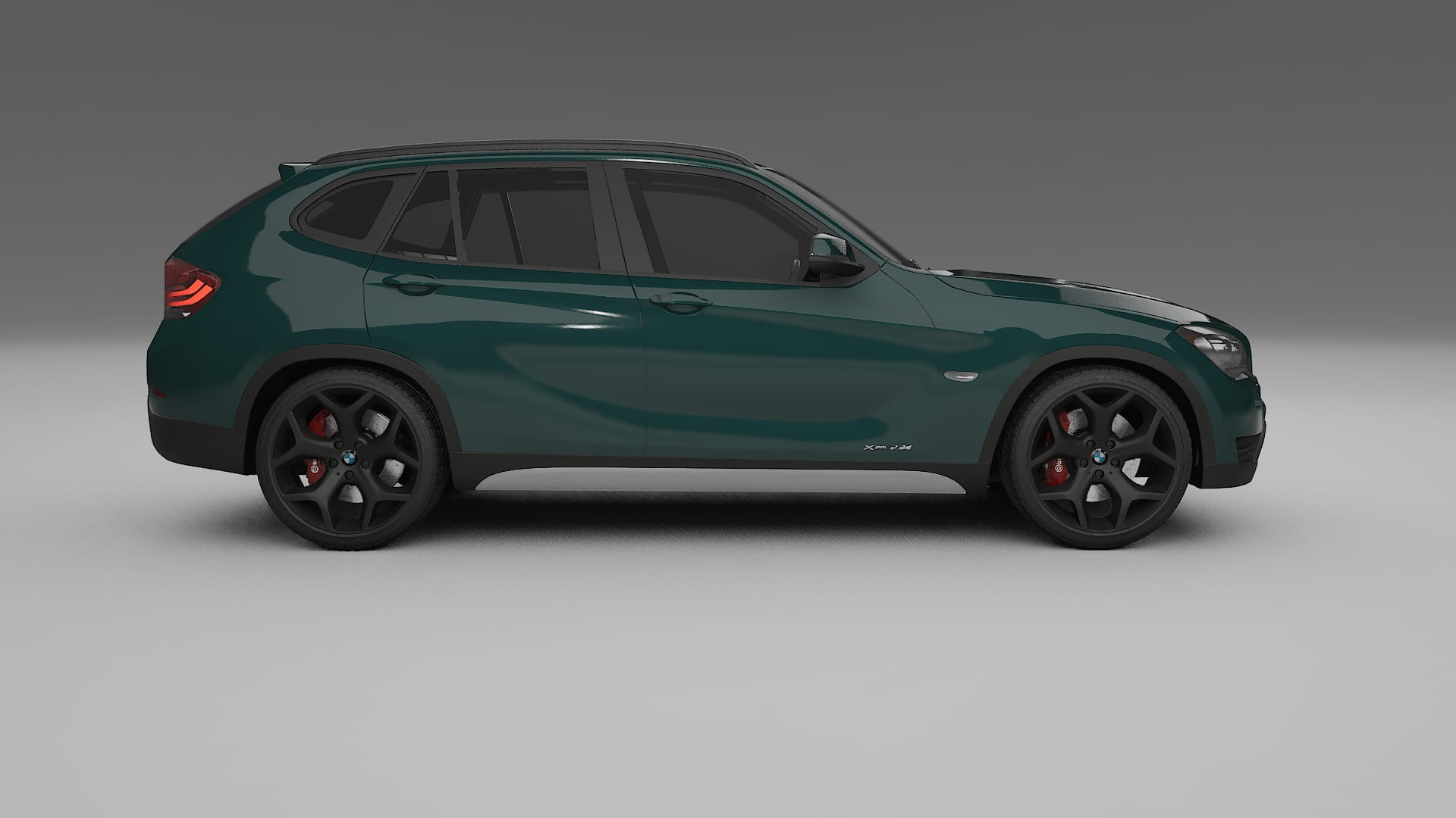 BMW X1 E84 TPU Lackskyddsfilm | INFERNO Färgskiftande PPF – Komplett Förskuret Kit