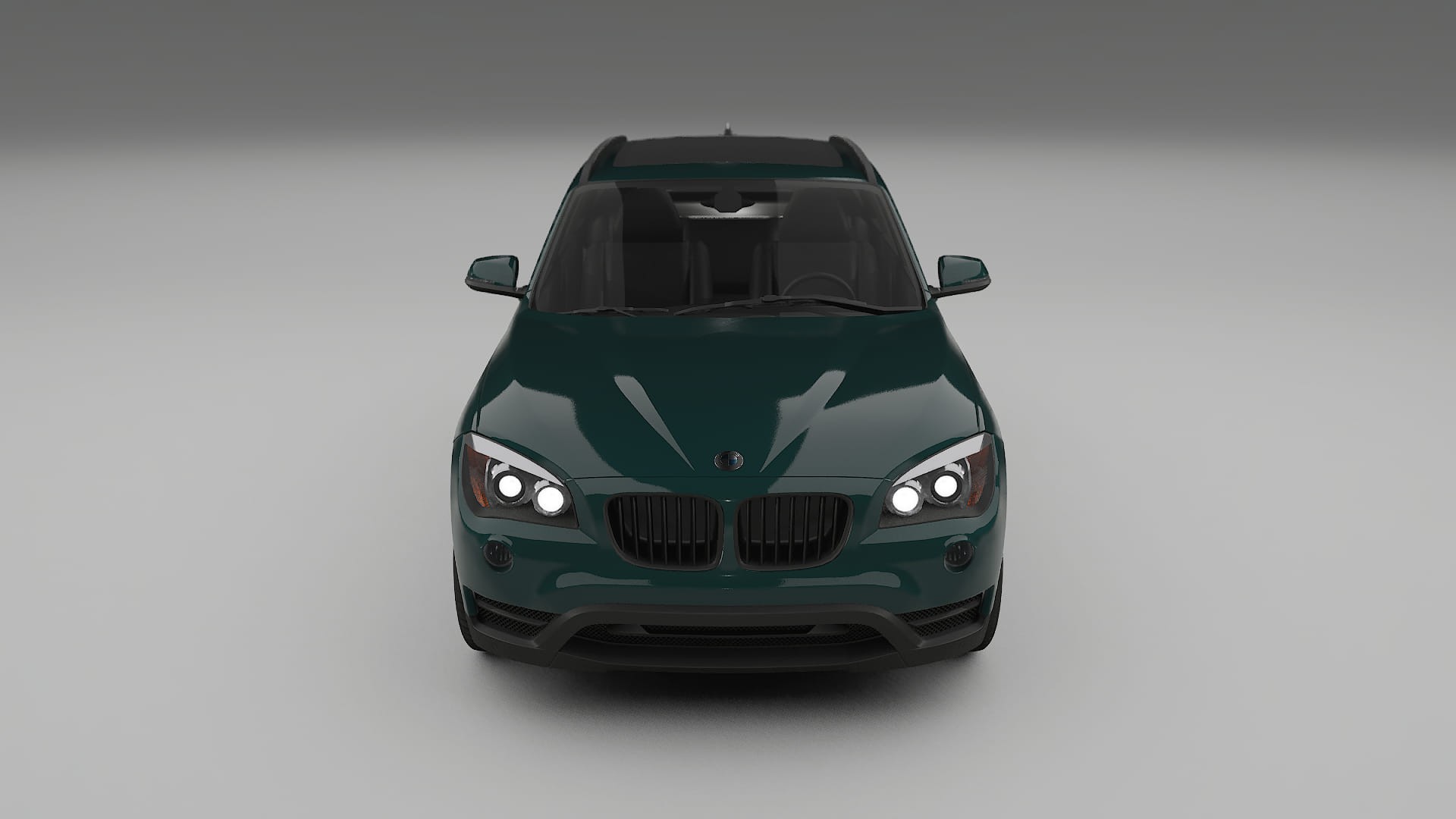 BMW X1 E84 TPU Lackskyddsfilm | INFERNO Färgskiftande PPF – Komplett Förskuret Kit