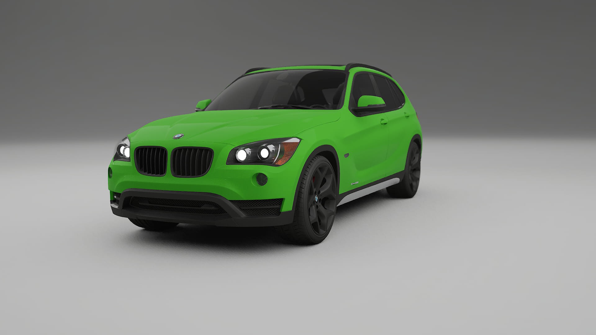 BMW X1 E84 TPU Lackskyddsfilm | VENOM Färgskiftande PPF – Komplett Förskuret Kit