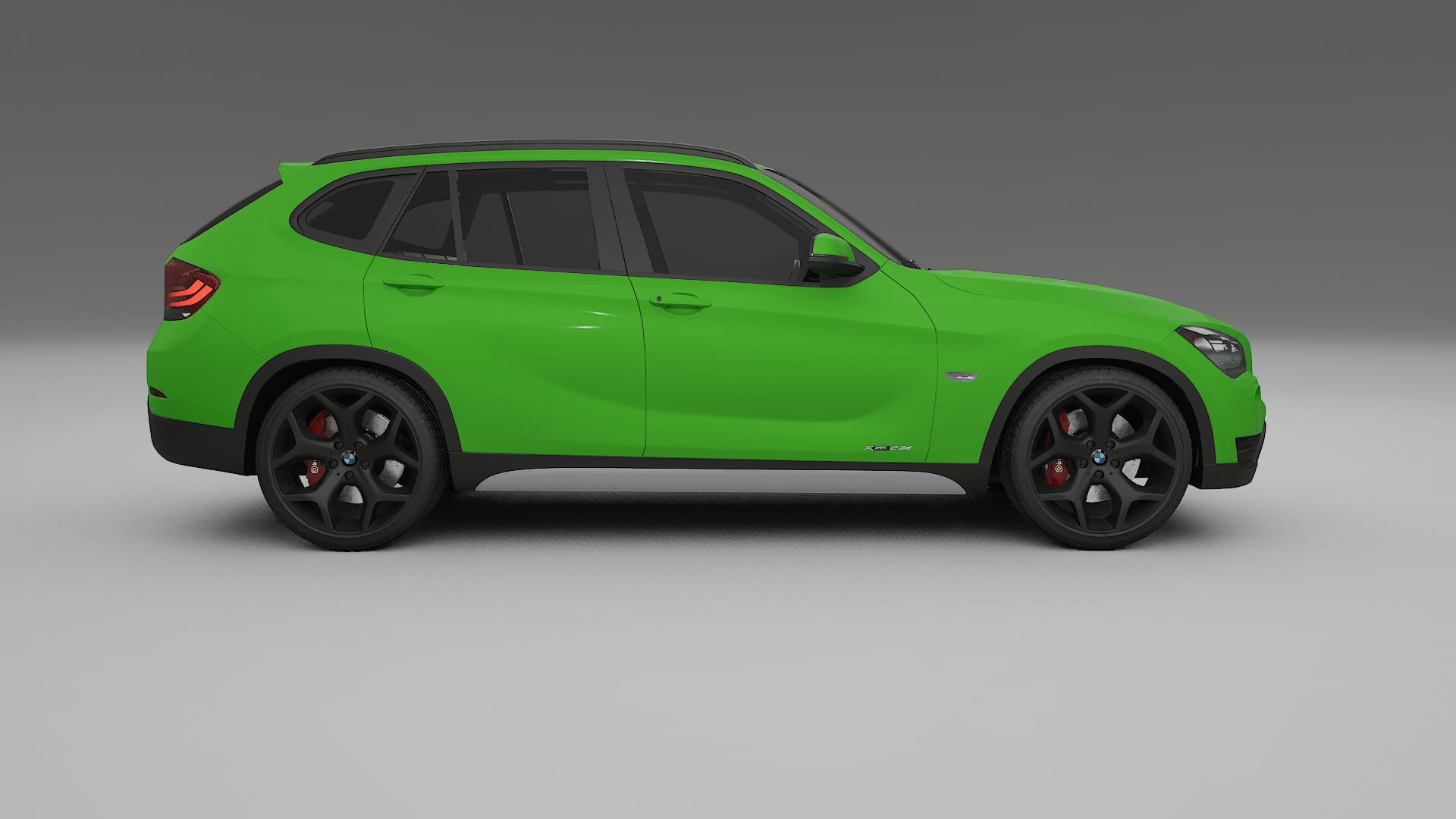 BMW X1 E84 TPU Lackskyddsfilm | VENOM Färgskiftande PPF – Komplett Förskuret Kit