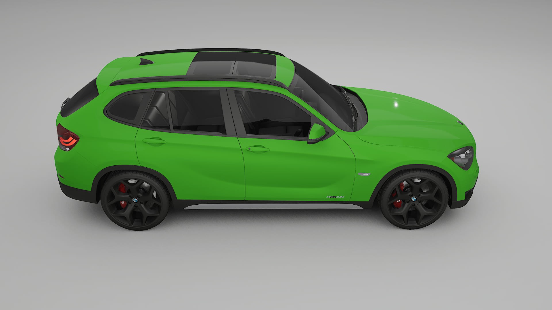 BMW X1 E84 TPU Lackskyddsfilm | VENOM Färgskiftande PPF – Komplett Förskuret Kit