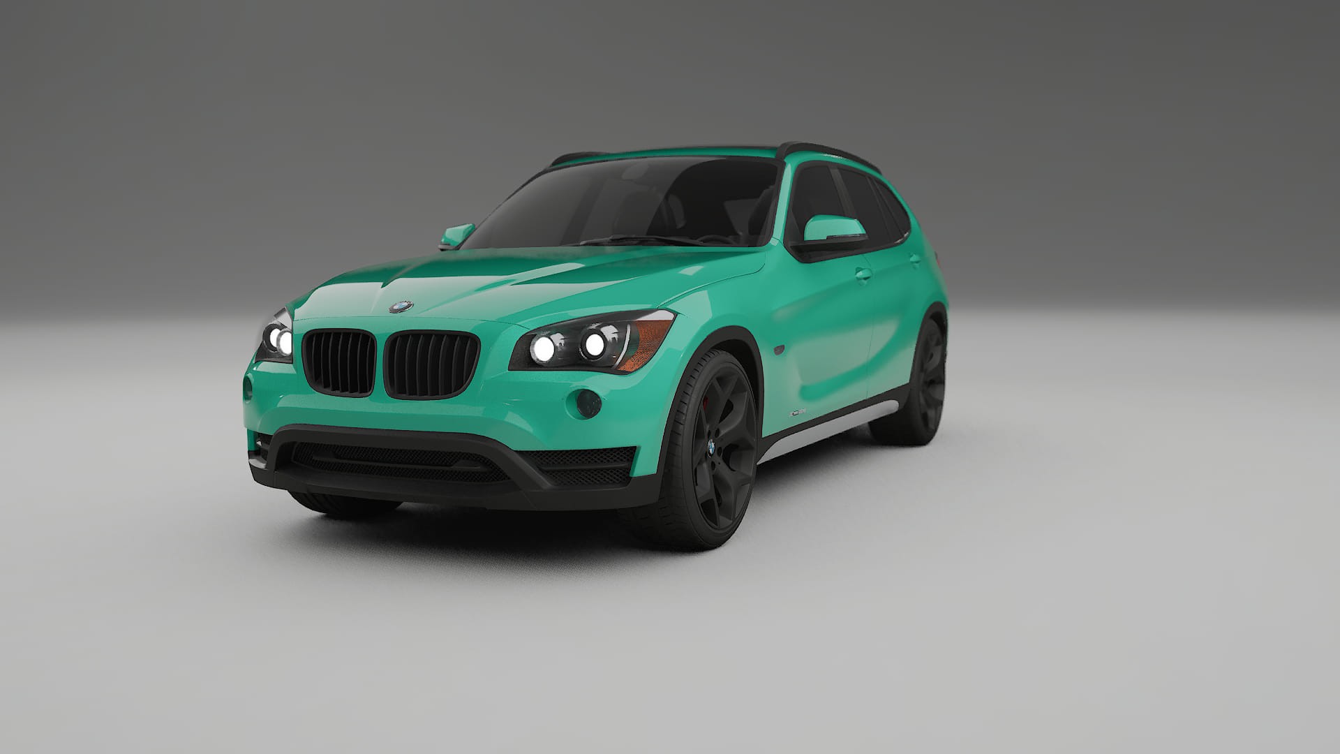 BMW X1 E84 TPU Lackskyddsfilm | JEWEL Färgskiftande PPF – Komplett Förskuret Kit