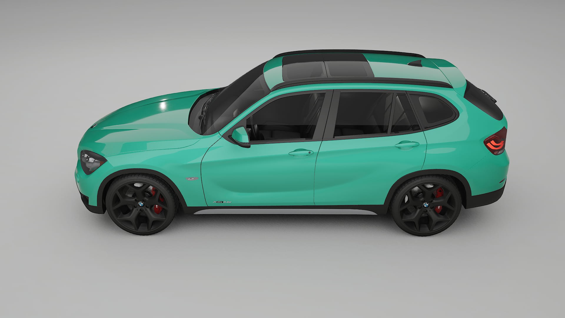 BMW X1 E84 TPU Lackskyddsfilm | JEWEL Färgskiftande PPF – Komplett Förskuret Kit