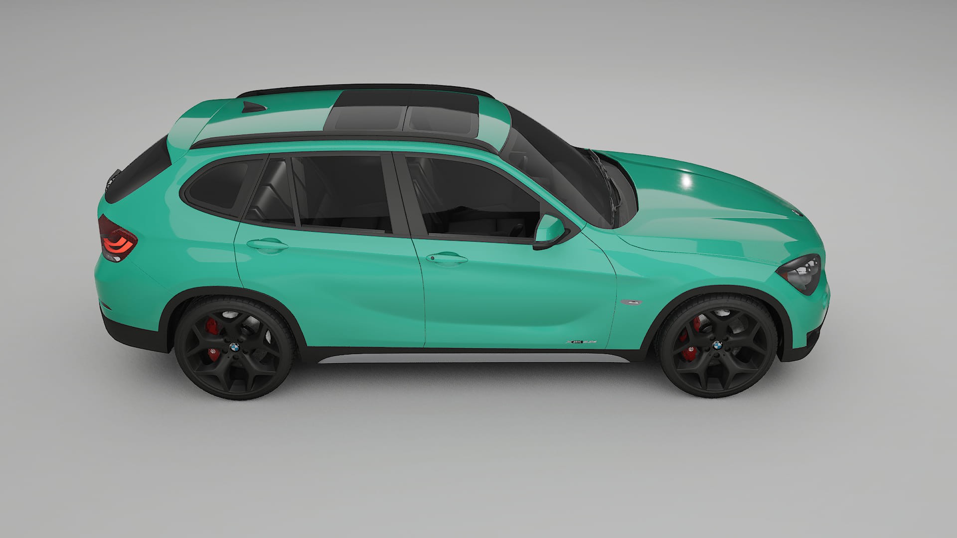 BMW X1 E84 TPU Lackskyddsfilm | JEWEL Färgskiftande PPF – Komplett Förskuret Kit