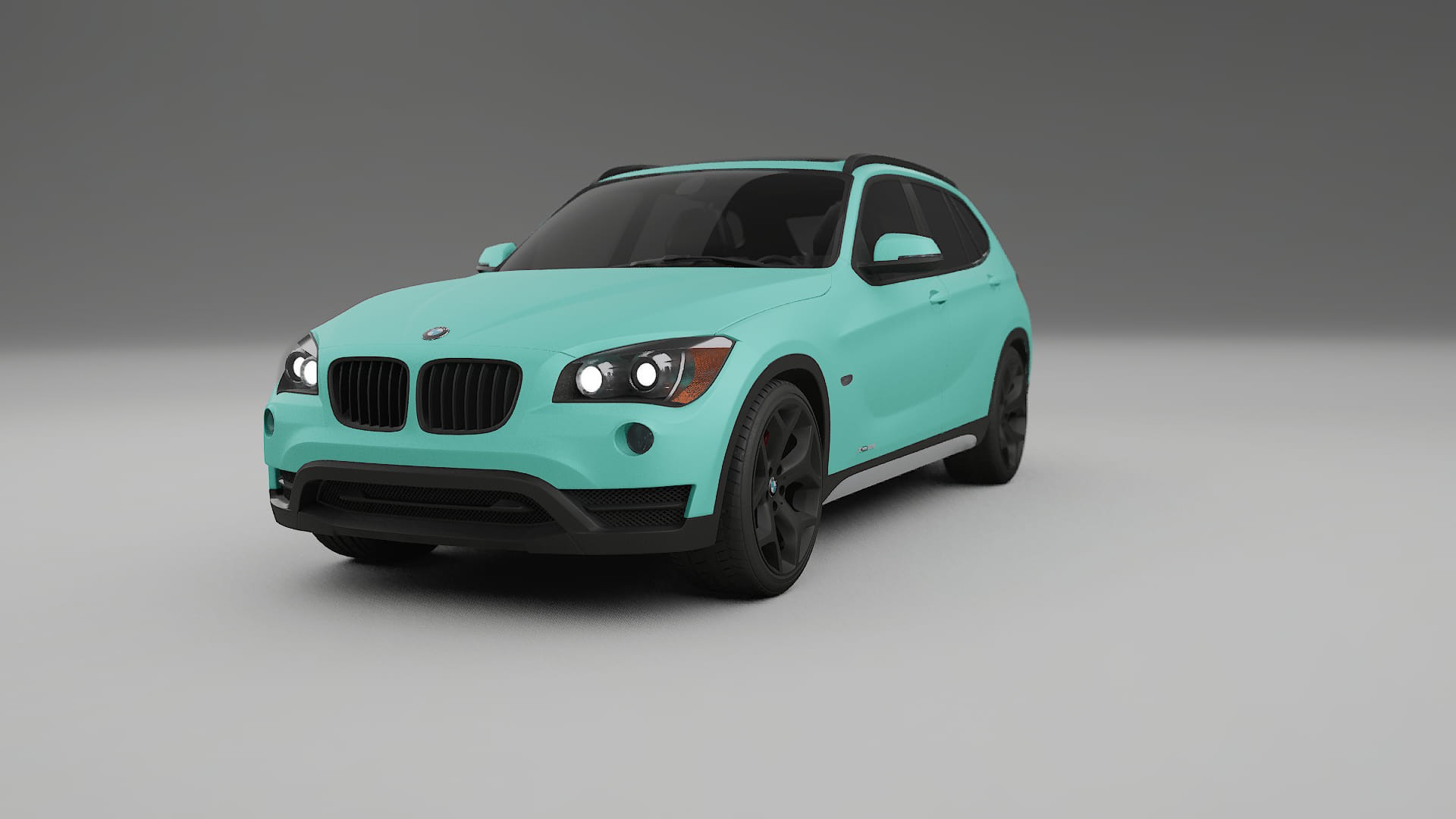 BMW X1 E84 TPU Lackskyddsfilm | FROST Färgskiftande PPF – Komplett Förskuret Kit