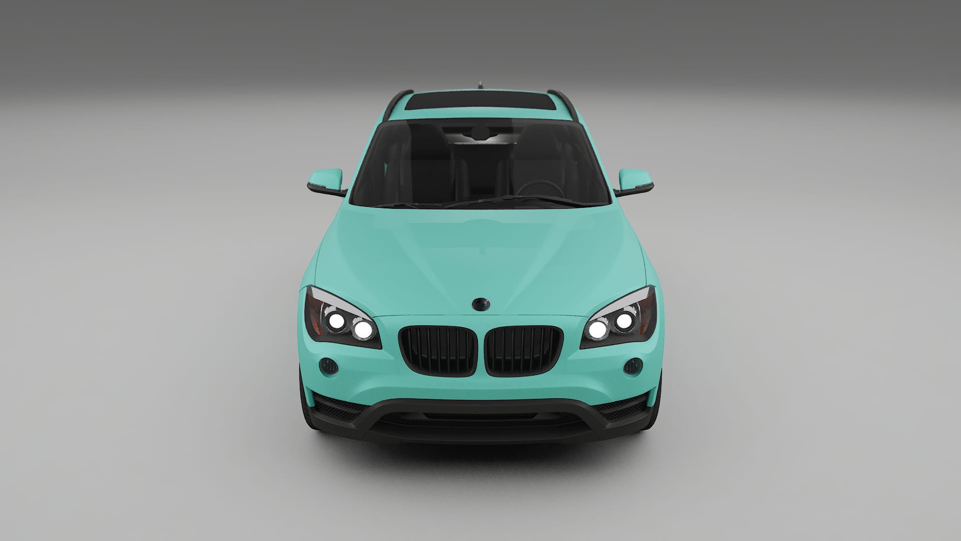 BMW X1 E84 TPU Lackskyddsfilm | FROST Färgskiftande PPF – Komplett Förskuret Kit