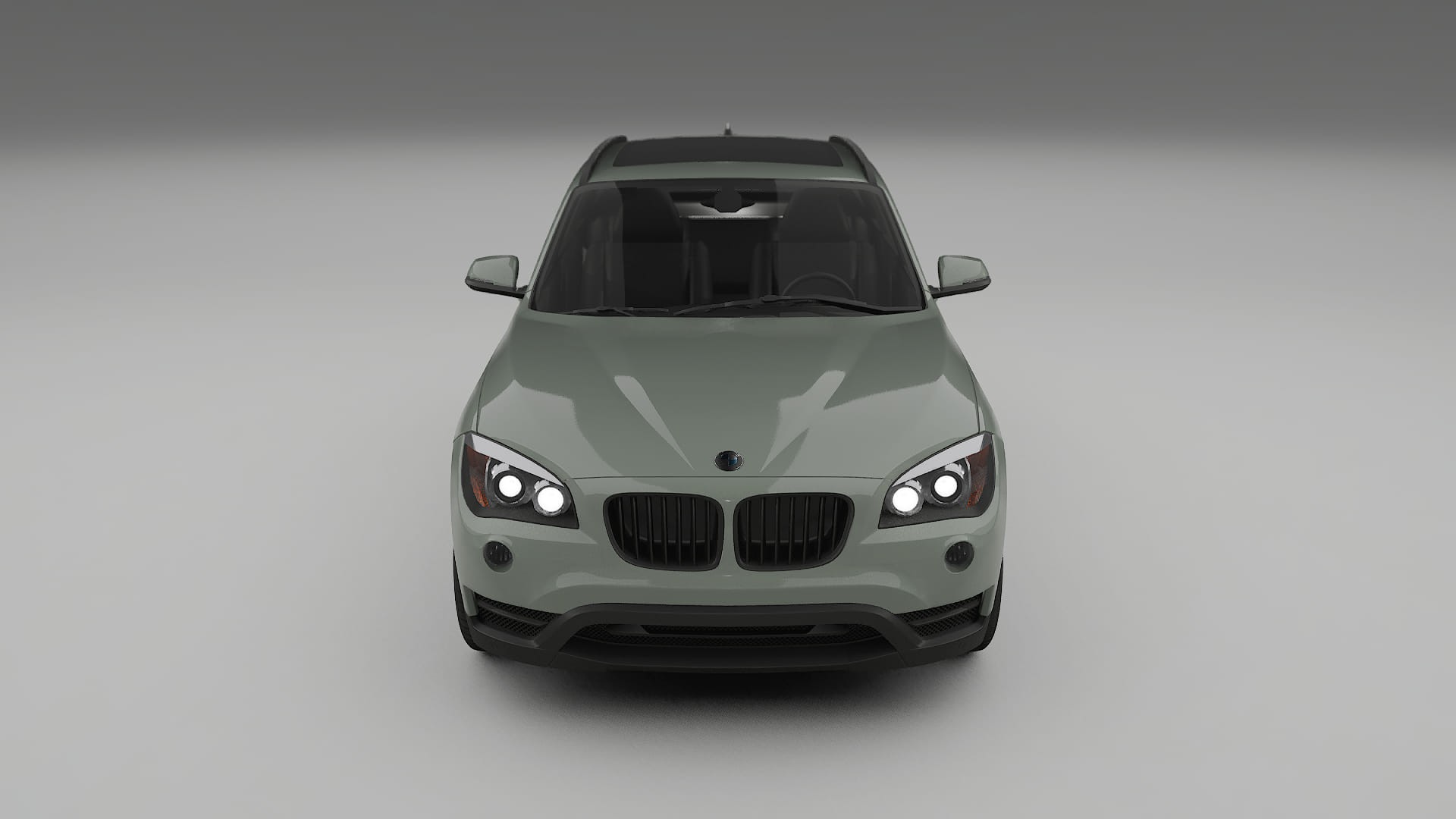 BMW X1 E84 TPU Lackskyddsfilm | SLATE Färgskiftande PPF – Komplett Förskuret Kit