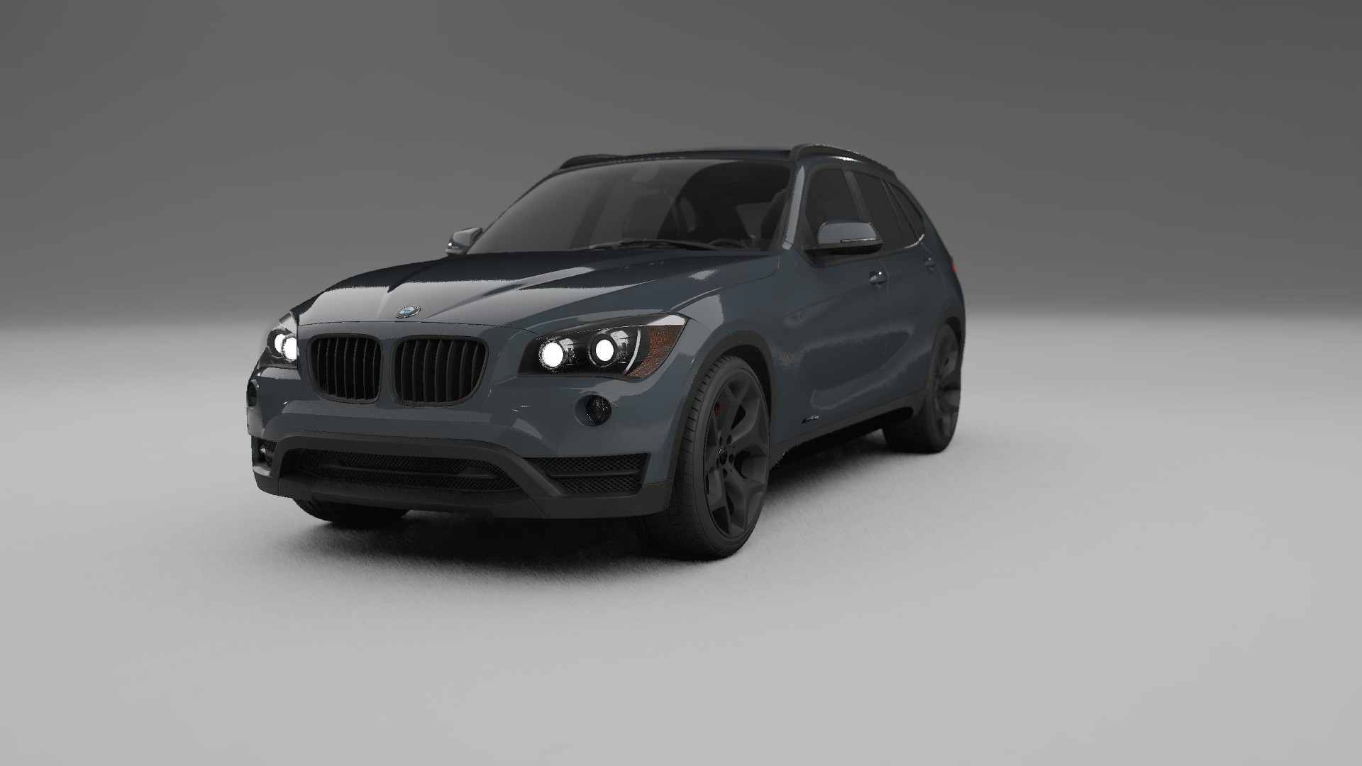 BMW X1 E84 TPU Lackskyddsfilm | GRANITE Färgskiftande PPF – Komplett Förskuret Kit