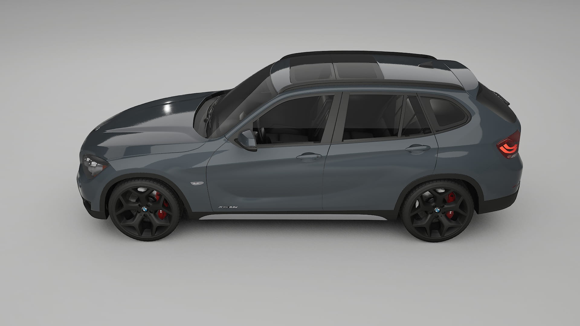 BMW X1 E84 TPU Lackskyddsfilm | GRANITE Färgskiftande PPF – Komplett Förskuret Kit