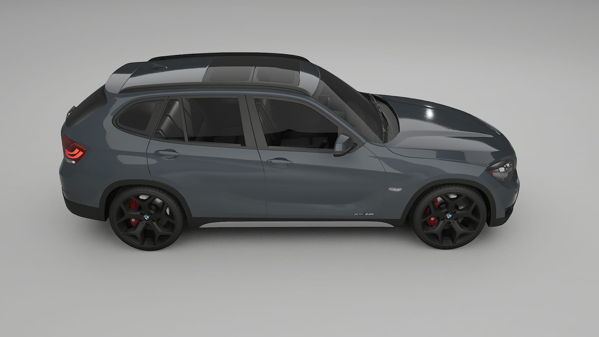 BMW X1 E84 TPU Lackskyddsfilm | GRANITE Färgskiftande PPF – Komplett Förskuret Kit