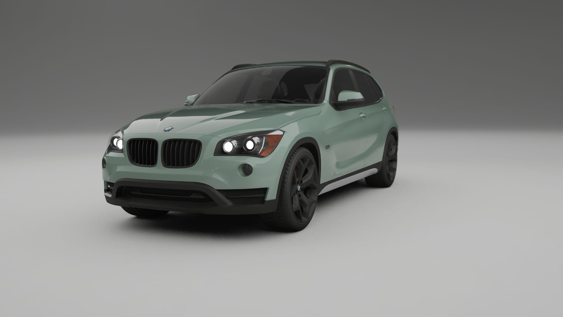 BMW X1 E84 TPU Lackskyddsfilm | CINDER Färgskiftande PPF – Komplett Förskuret Kit