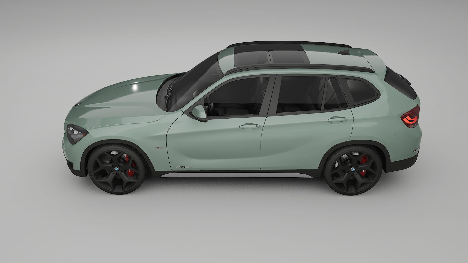 BMW X1 E84 TPU Lackskyddsfilm | CINDER Färgskiftande PPF – Komplett Förskuret Kit