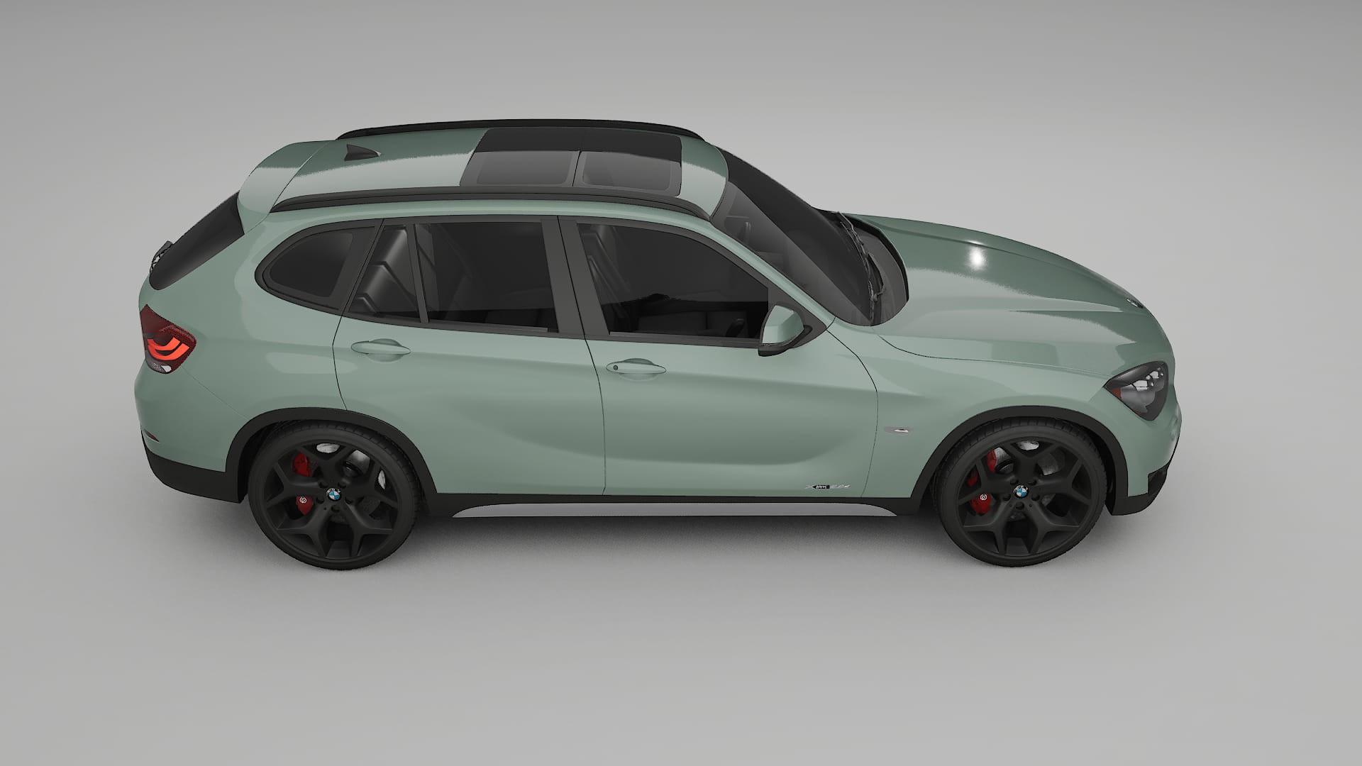 BMW X1 E84 TPU Lackskyddsfilm | CINDER Färgskiftande PPF – Komplett Förskuret Kit