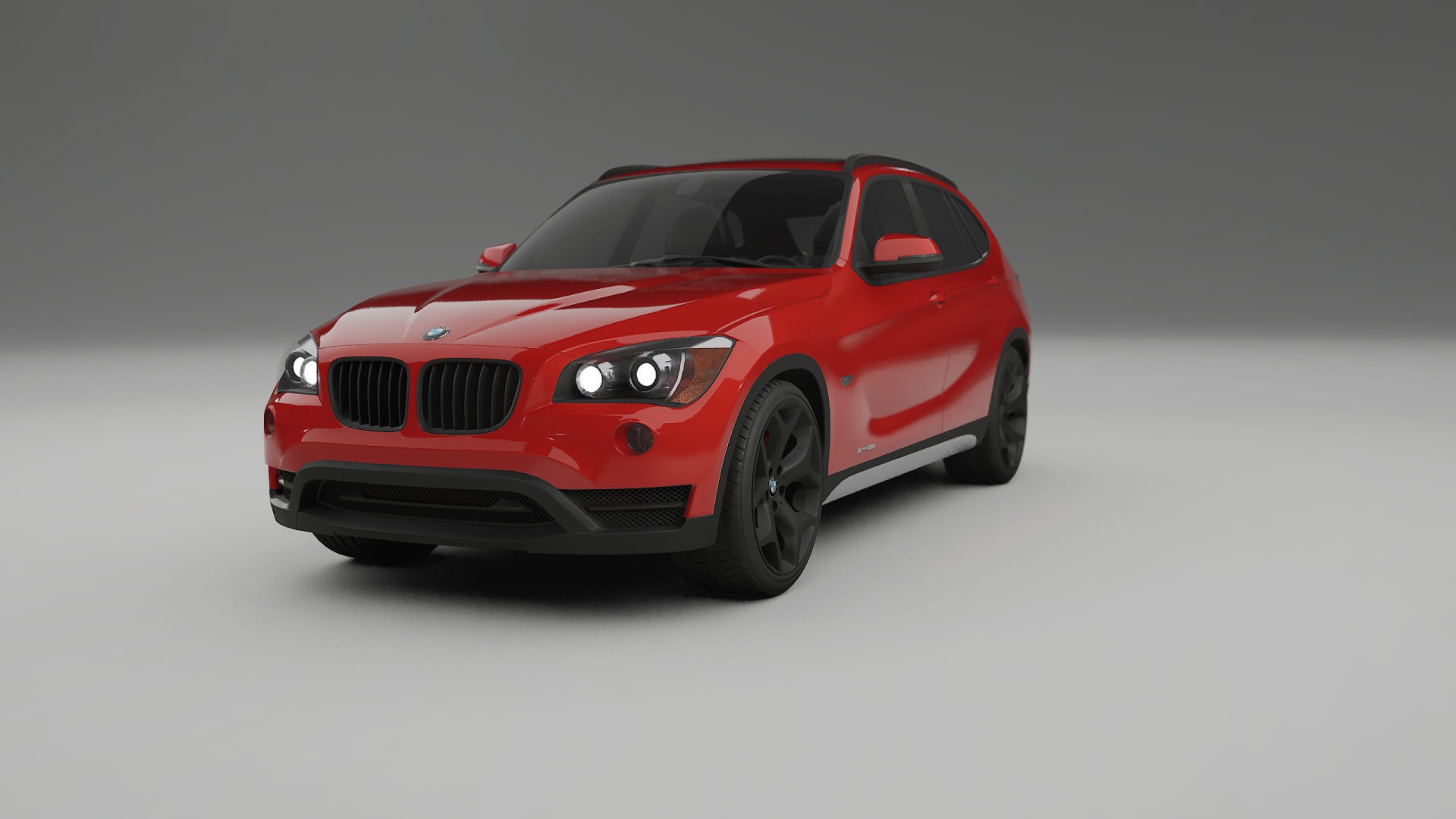 BMW X1 E84 TPU Lackskyddsfilm | BLAZE Färgskiftande PPF – Komplett Förskuret Kit