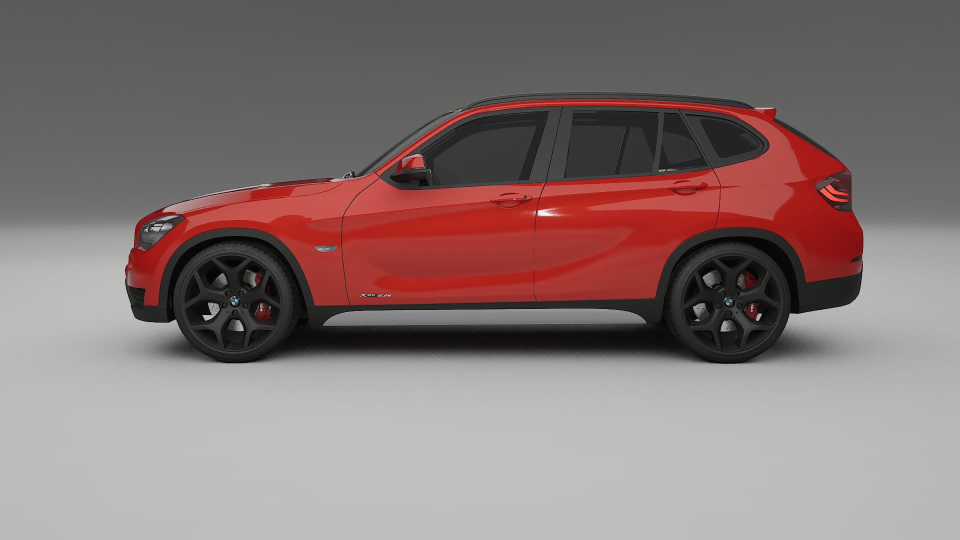 BMW X1 E84 TPU Lackskyddsfilm | BLAZE Färgskiftande PPF – Komplett Förskuret Kit