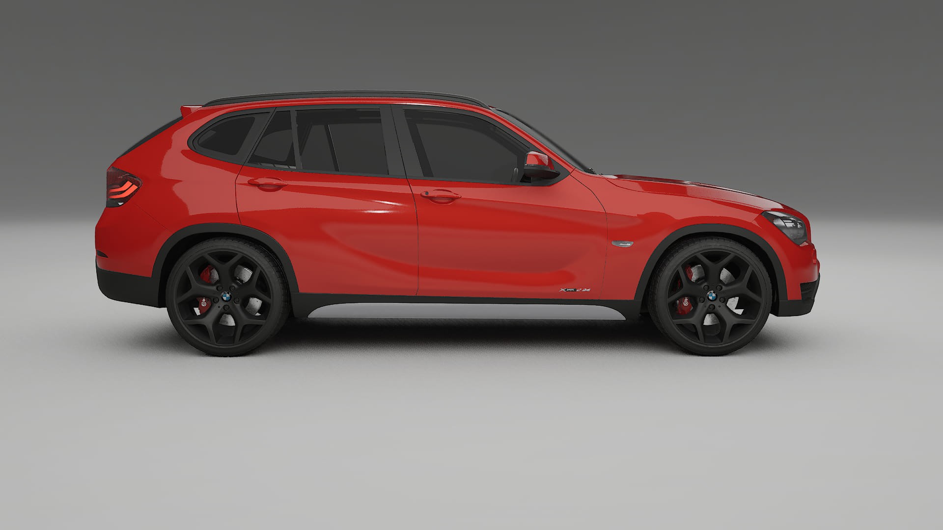BMW X1 E84 TPU Lackskyddsfilm | BLAZE Färgskiftande PPF – Komplett Förskuret Kit